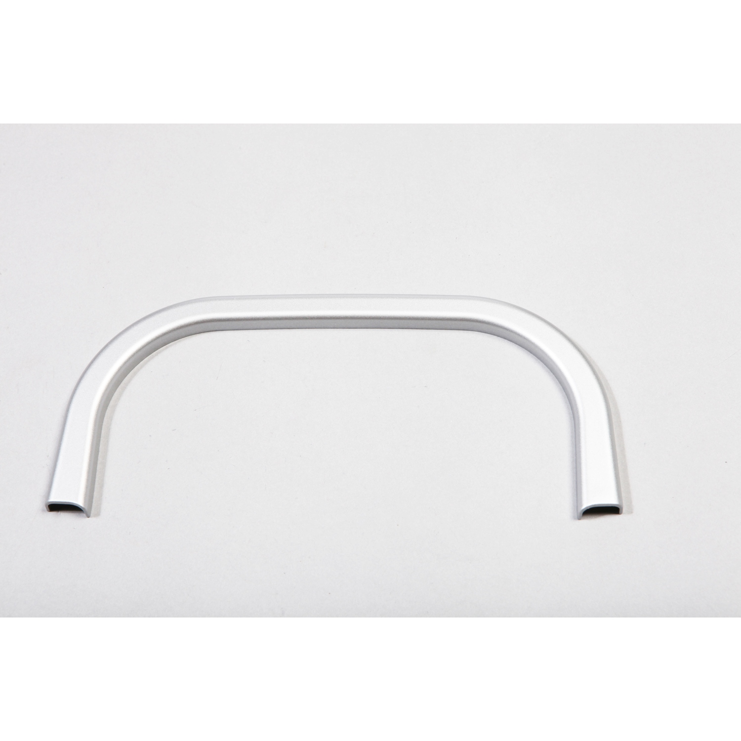 Rear Cup Holder Trim, Brushed Silver; 07-10 Jeep Wrangler JK-11151.18