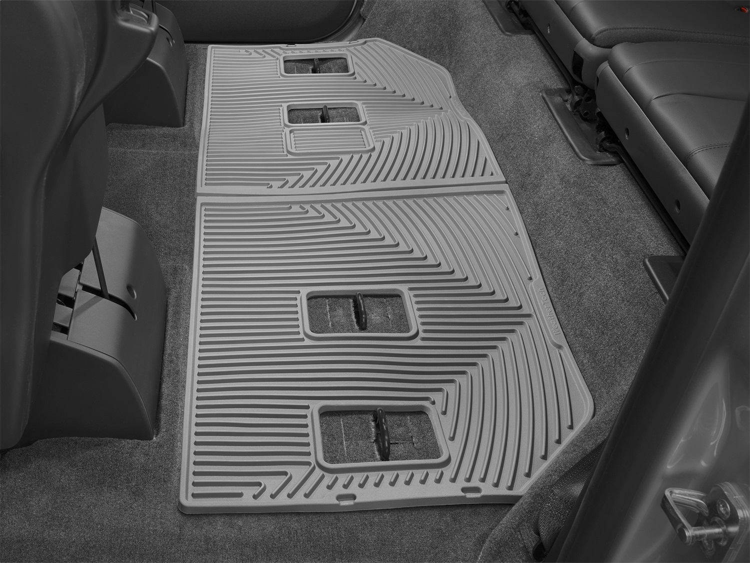 Rear Rubber Mats, Grey W264GR