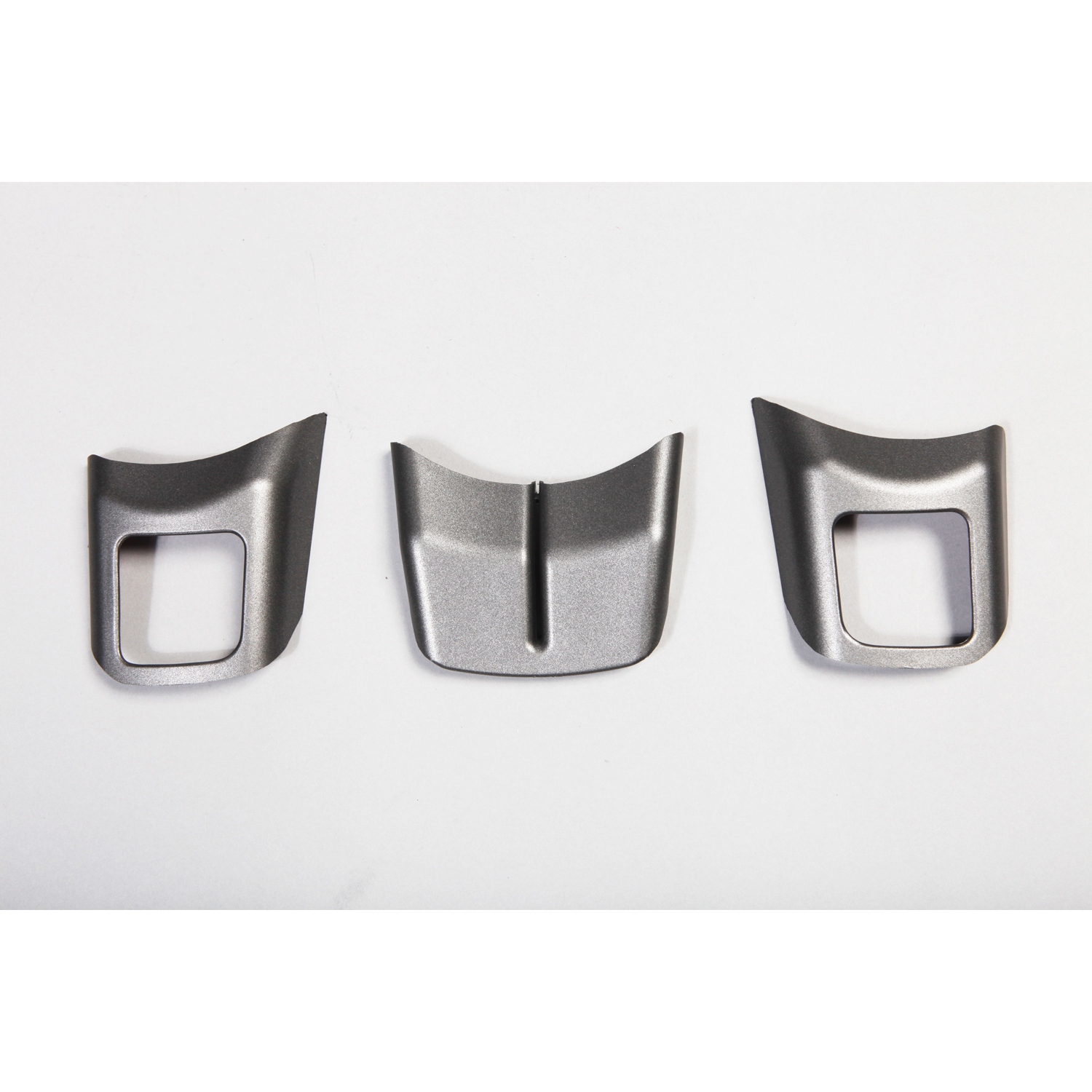Steering Wheel Trim, Charcoal; 11-16 Jeep Wrangler JK-11157.12