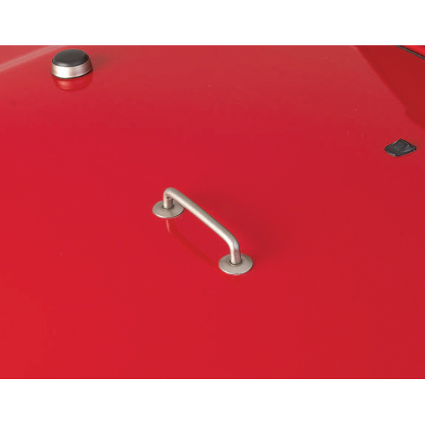 Windshield Tie Down Kit, Satin Stainless Steel; 98-06 Jeep Wrangler TJ-11185.04