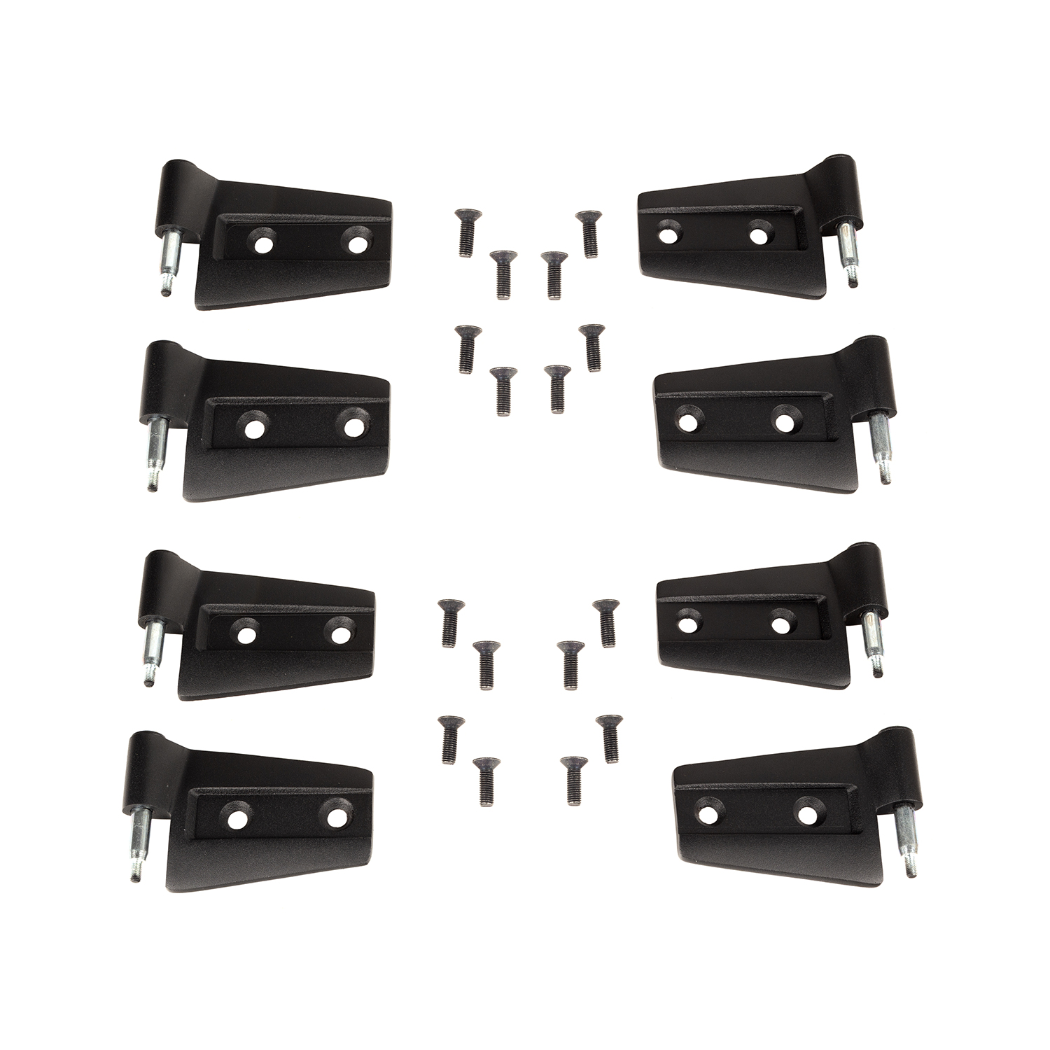 Door Hinge Kit, 8 Piece; 07-18 Jeep Wrangler Unlimited JKU, 4 Door-11202.32