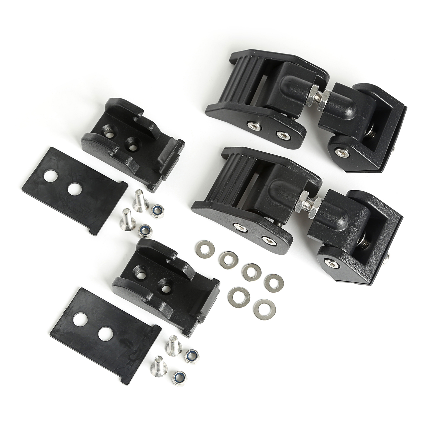 Hood Catch, Black; 2018-21 Jeep JL/JT-11210.21