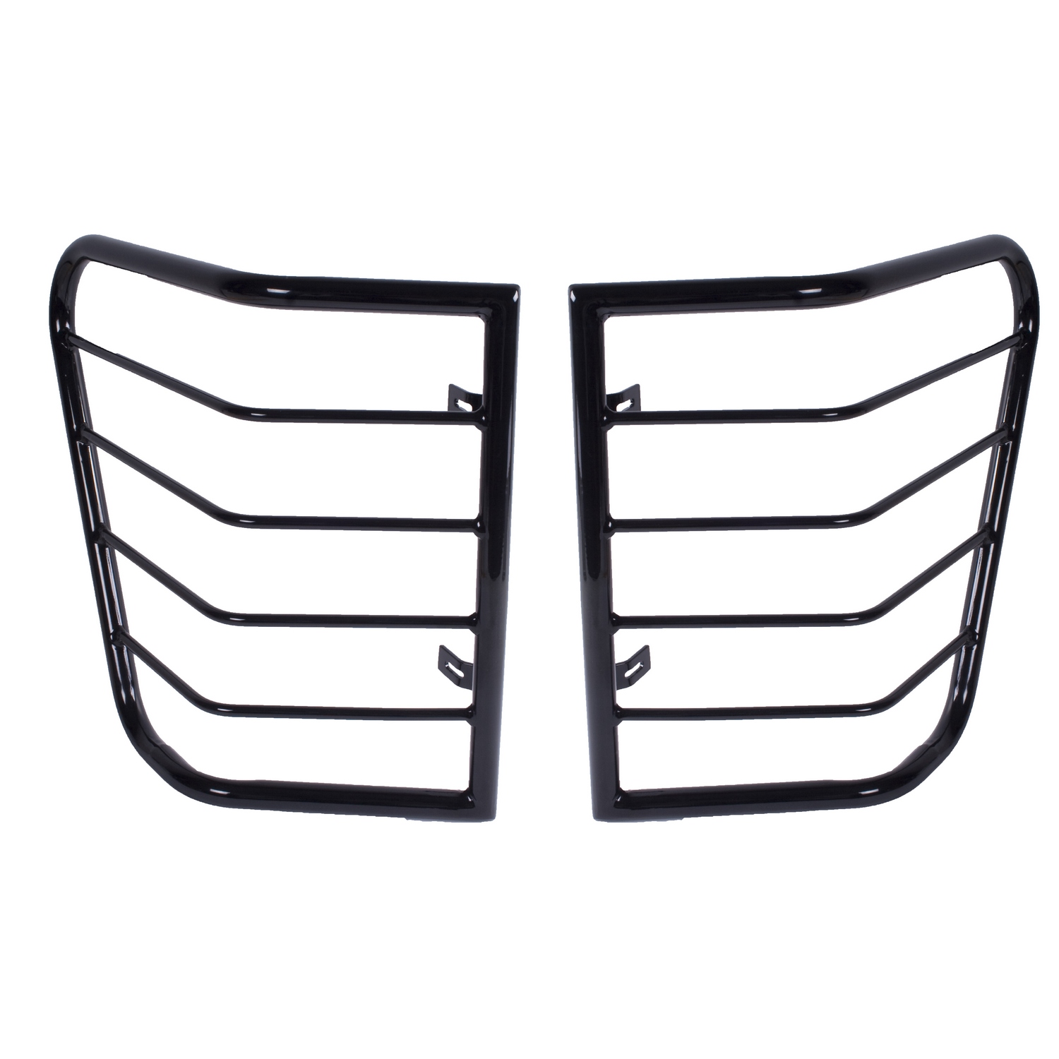 Tail Light Euro Guards, Black; 05-08 Jeep Grand Cherokee WK-11226.21
