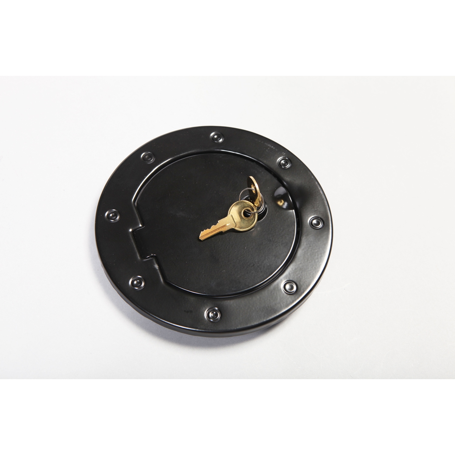 Locking Gas Cap Door, Black; 07-16 Jeep Wrangler JK-11229.03