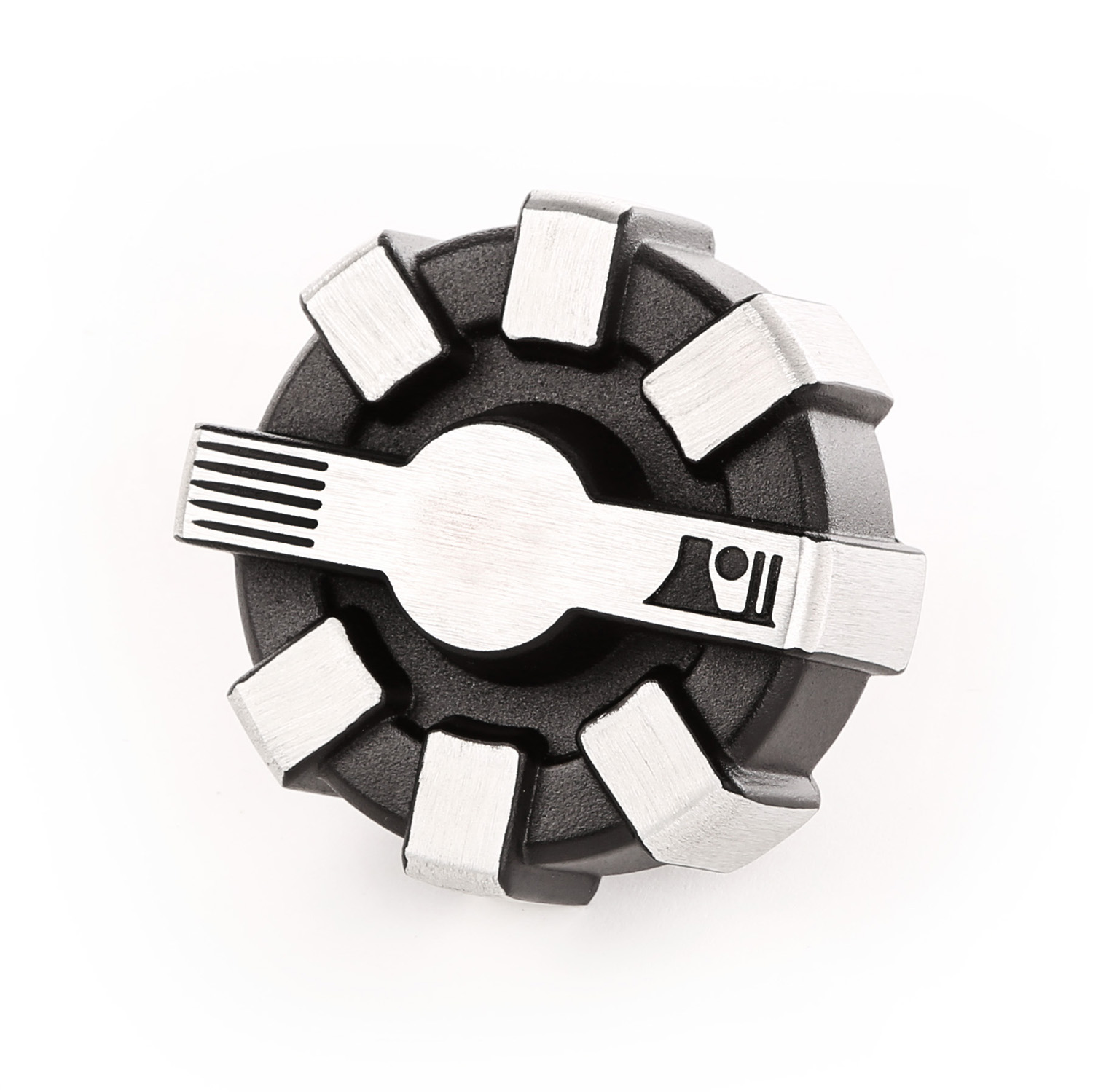 Elite Aluminum Fuel Cap,Brushed; 01-21 Wrangler JK/JL, 20-21 Gladiator JT-11229.11