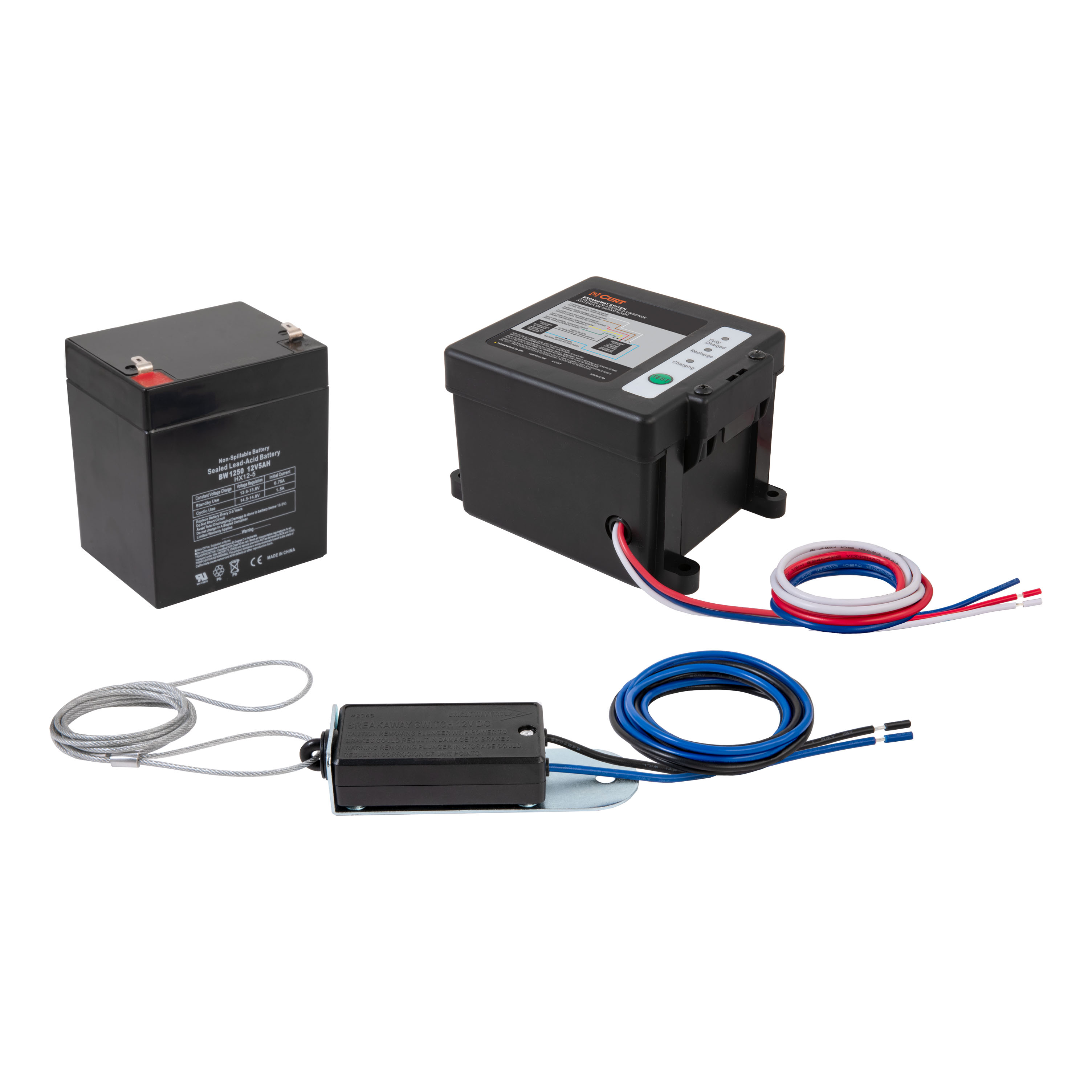 Push-to-Test Breakaway Kit with Side-Load Battery - 52042