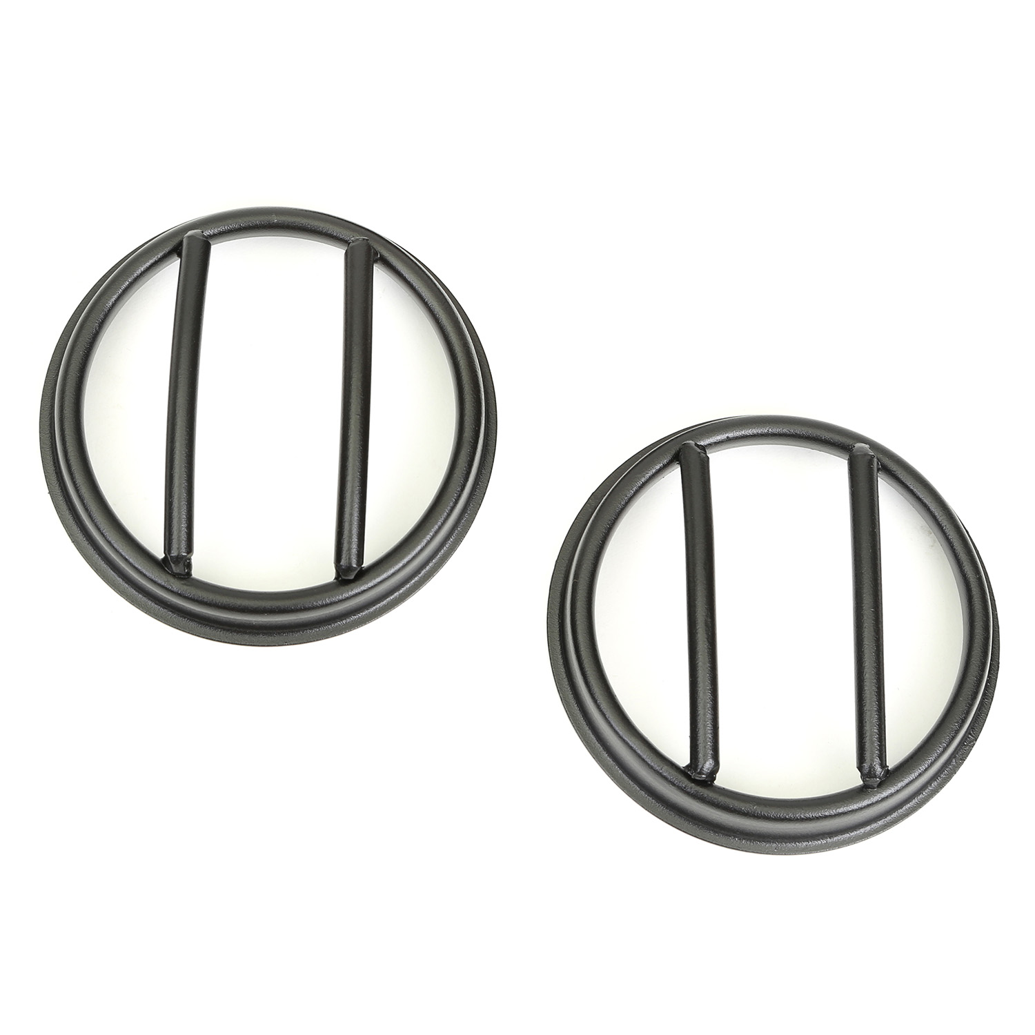 Euro Guards, Fog Light, Textured Black; 07-16 Jeep Wrangler JK-11231.23