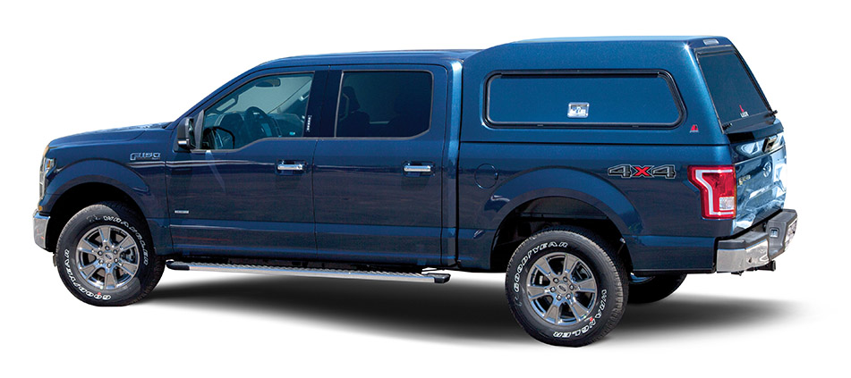 LEER 180CC Commercial Truck Cap with 12-Volt Fuse Box & Custom Options