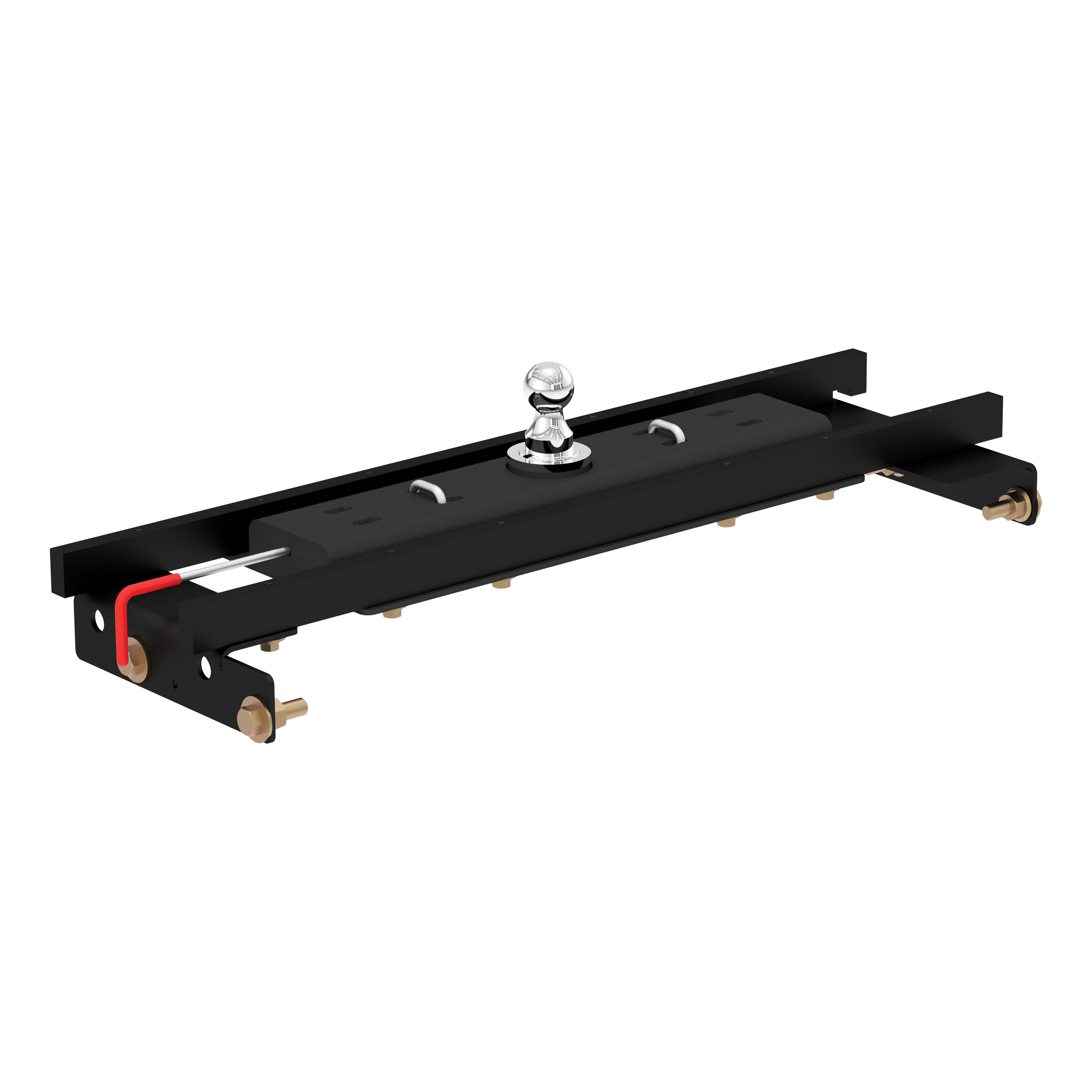 Double Lock Gooseneck Hitch Kit with Brackets, Select Toyota Tundra 60750