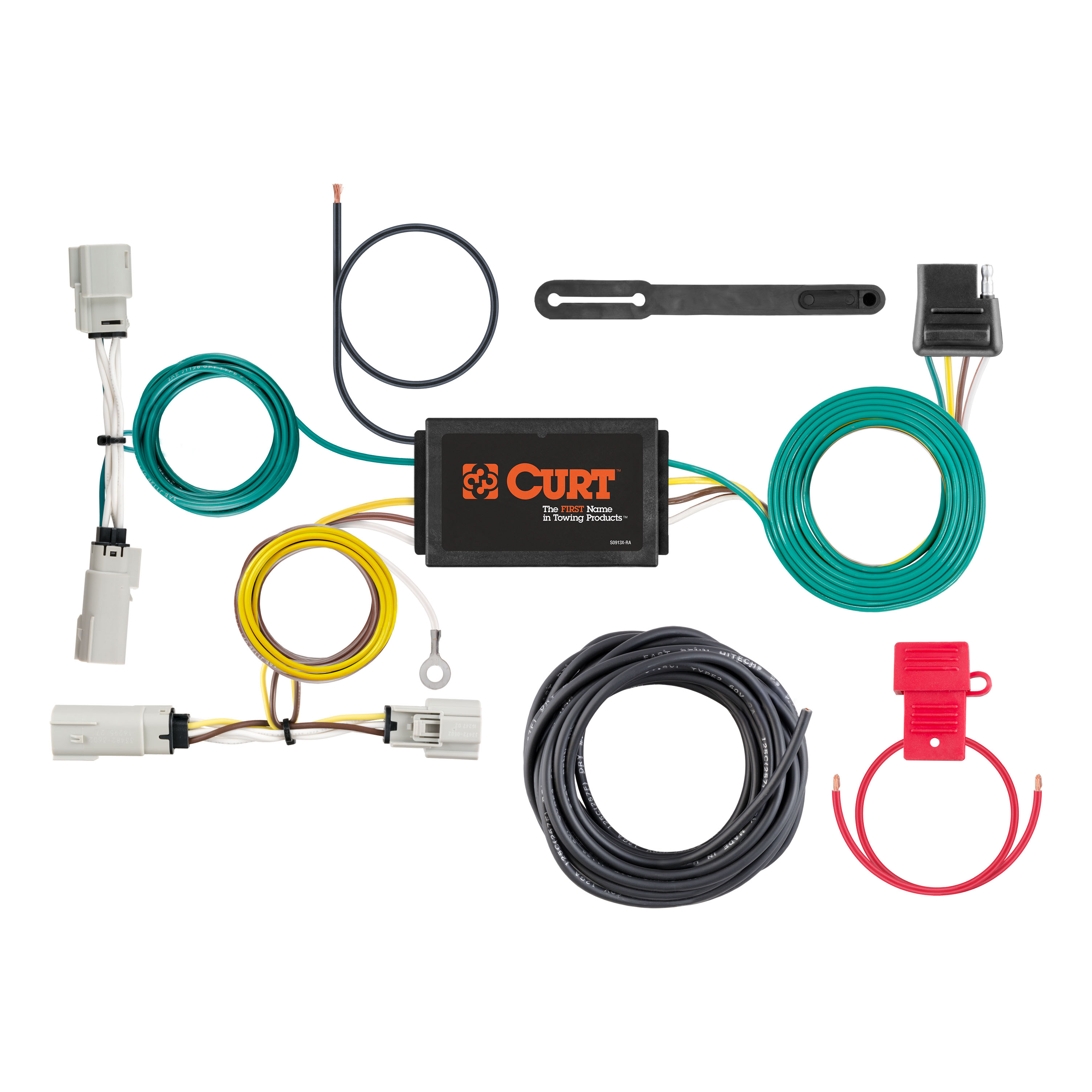 Custom Wiring Harness, 4-Way Flat Output, Select Lincoln Continental 56359