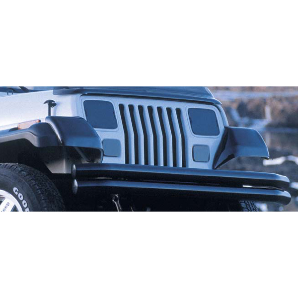 Molded Fender Guards; 87-95 Jeep Wrangler YJ-11351.01