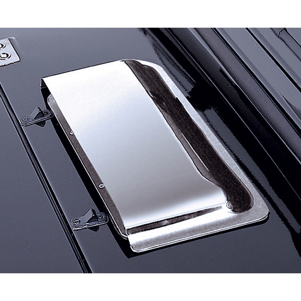 Molded Air Scoop, Chrome; 87-95 Jeep Wrangler YJ-11352.02