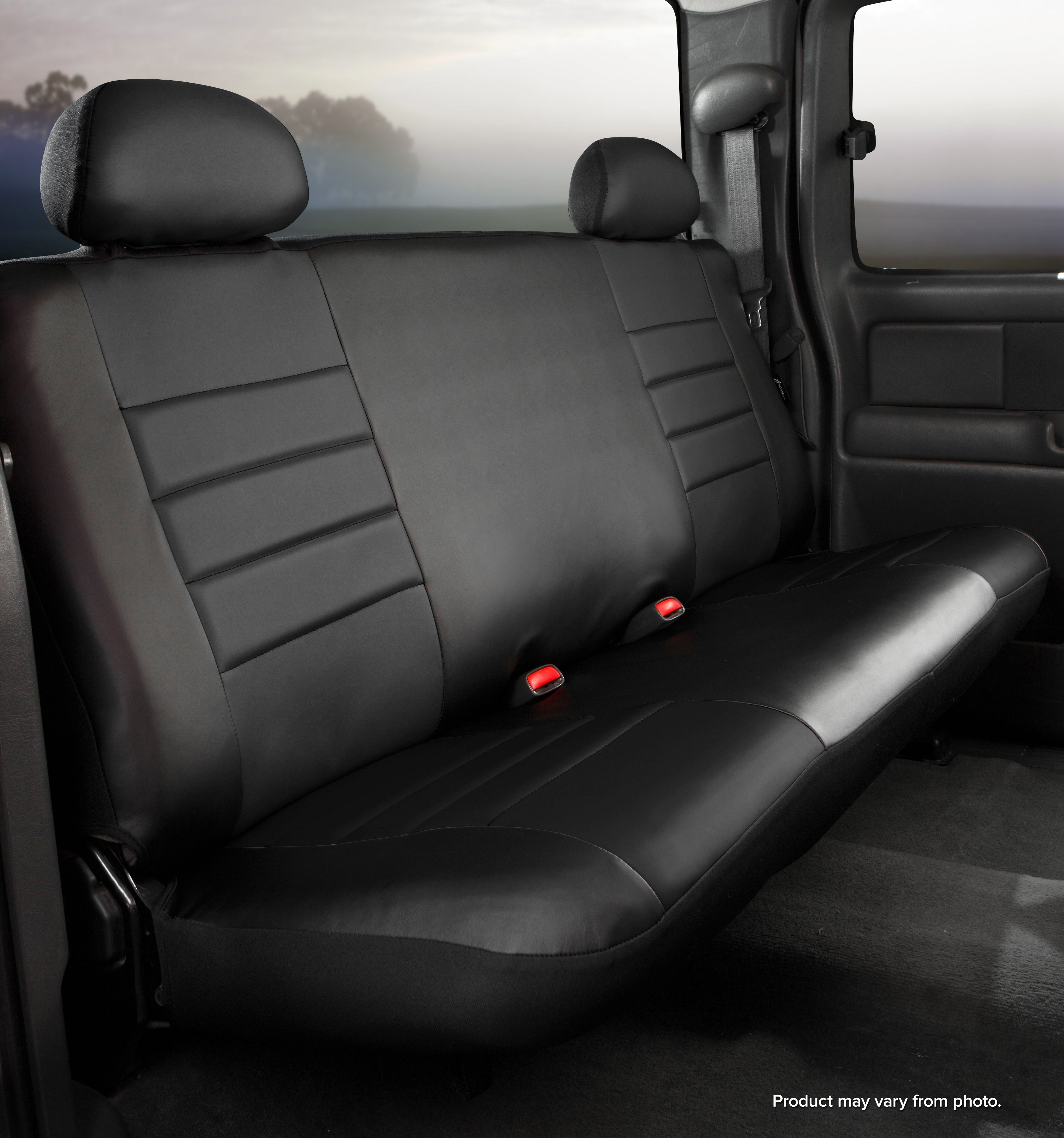 Seat Cover-SL62-46 BLK/BLK