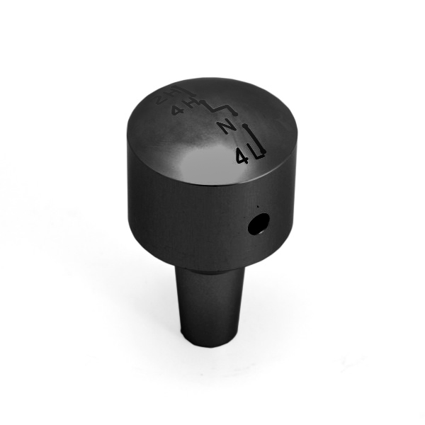 Transfer Case Knob, Black; 07-16 Jeep Wrangler JK-11422.03