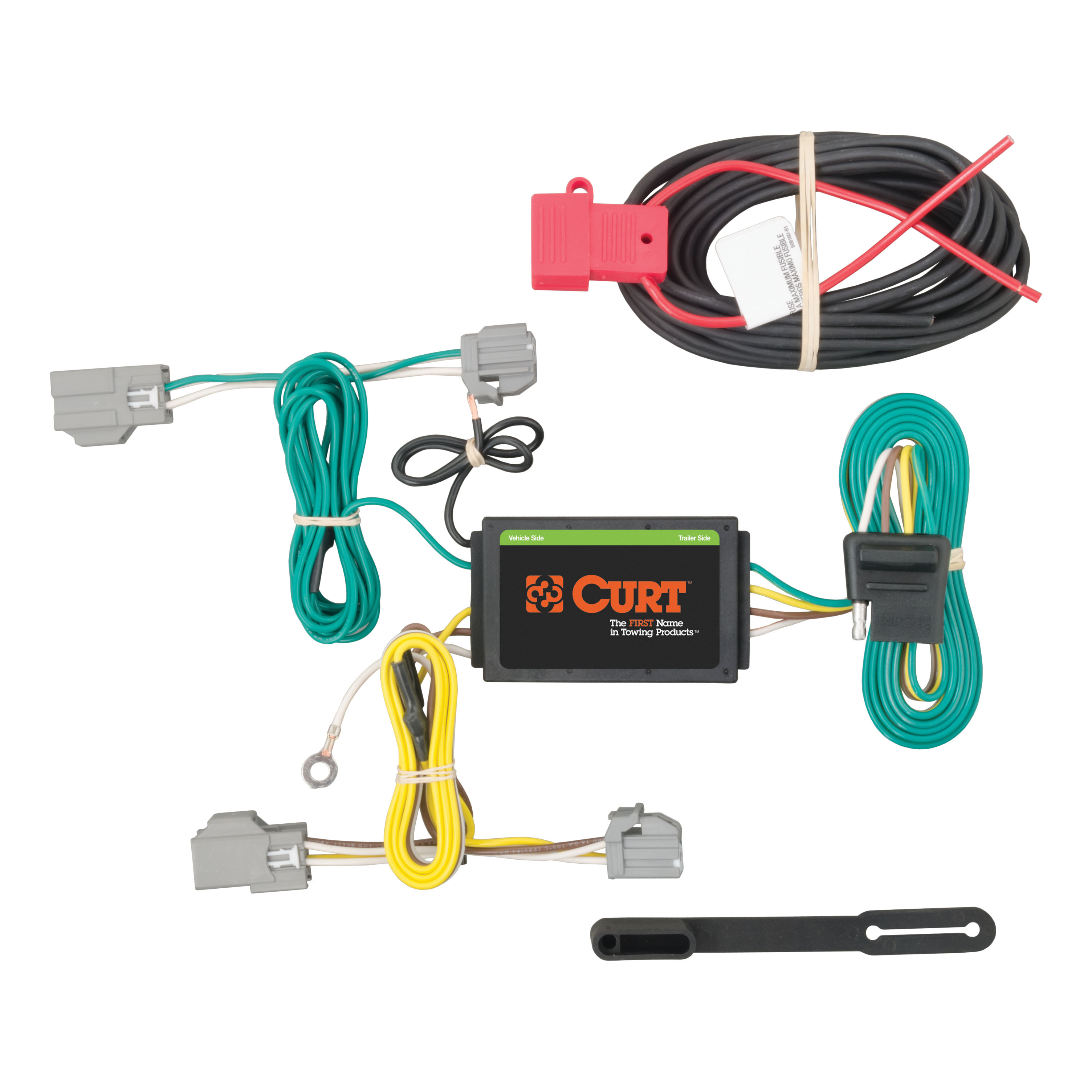 Custom Wiring Harness, 4-Way Flat Output, Select Chrysler 200 - 56242