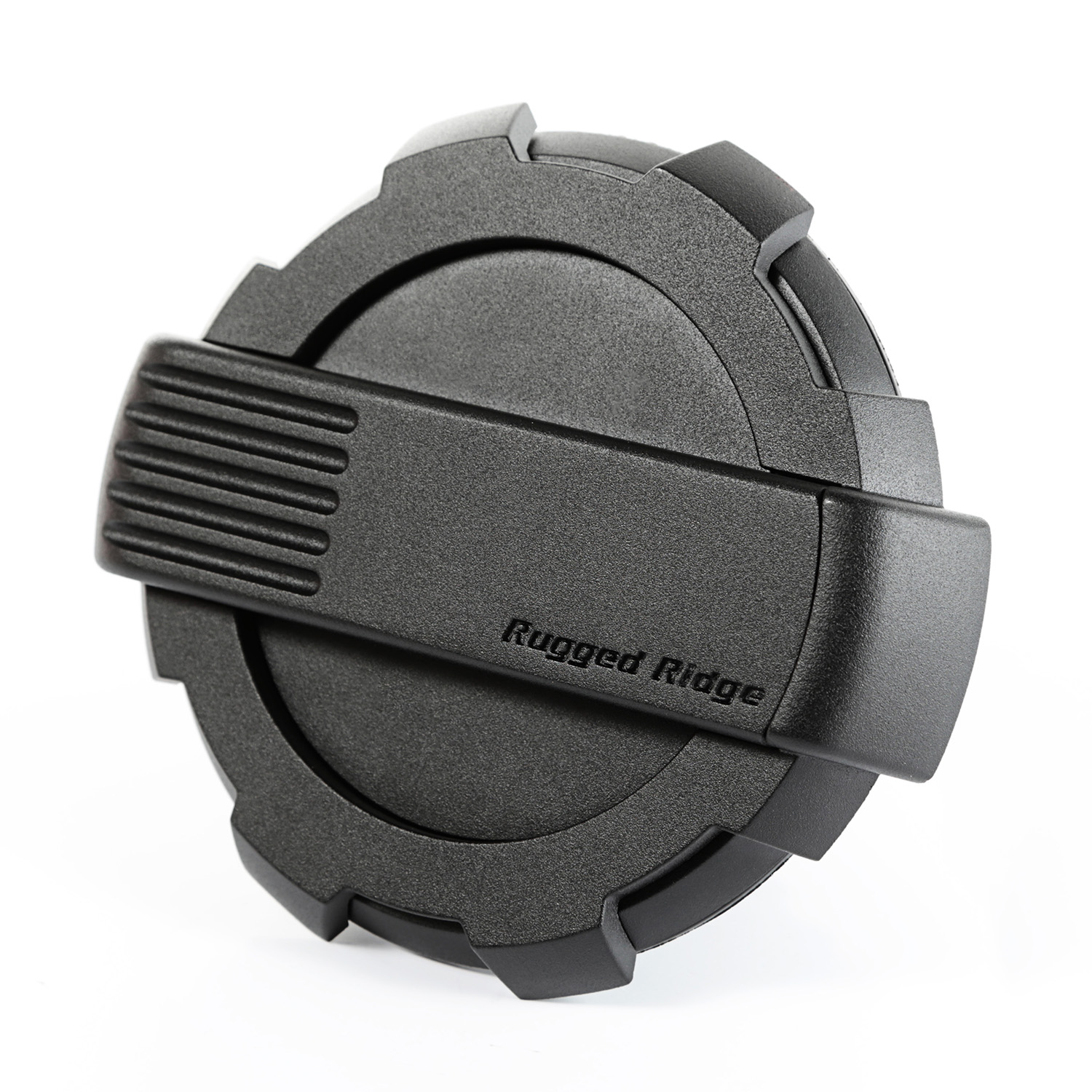 Elite Gas Cap Door, Non-Lock, Black; 07-18 Jeep Wrangler JK-11425.12