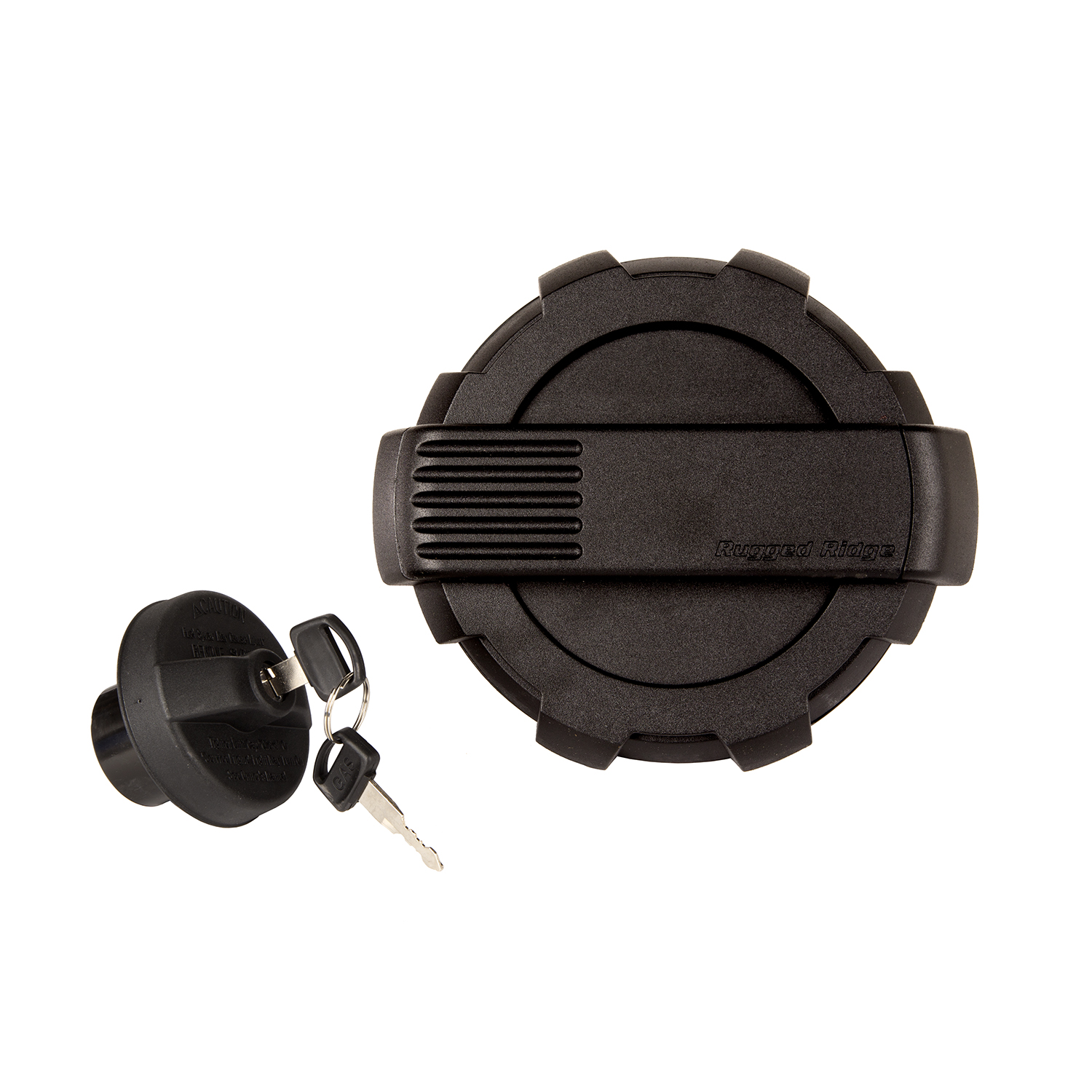 Elite Gas Cap Door/Cap Kit, Locking, Black; 07-18 Jeep Wrangler JK-11425.16