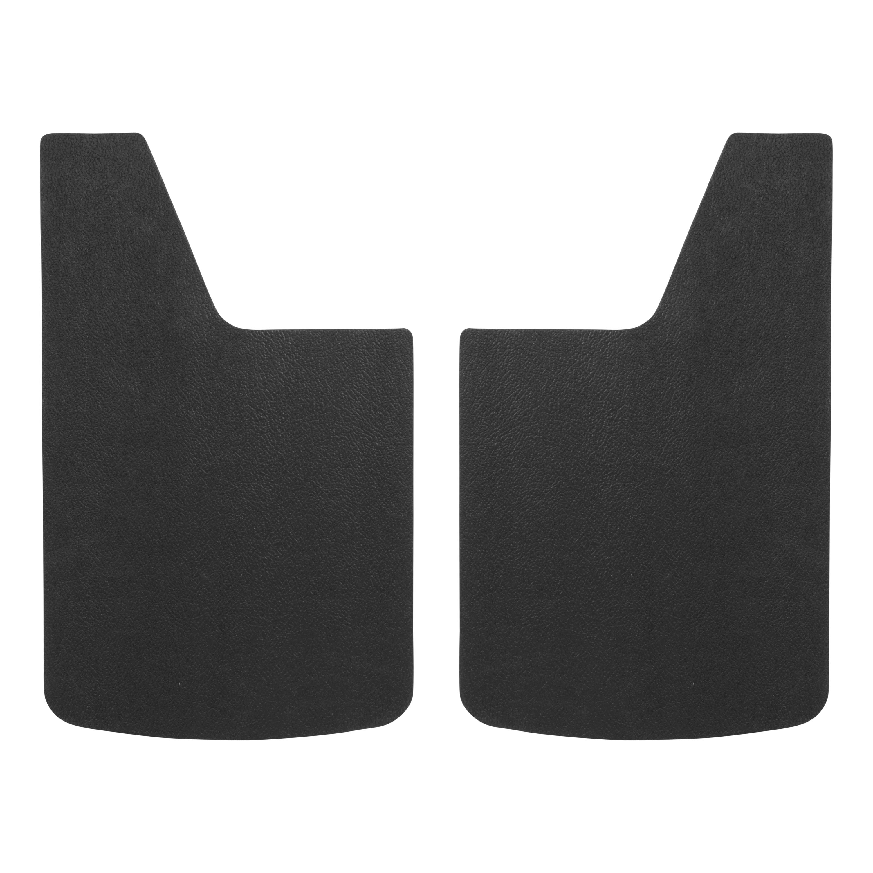 Universal Front or Rear 14" x 23" Textured Rubber Mud Guards (2 Flaps) 251014