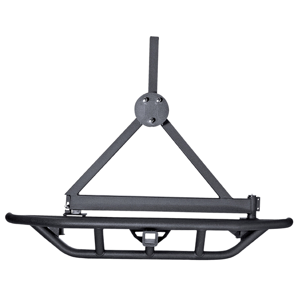 RRC Rear Bumper Tire Carrier, Black; 87-06 Jeep Wrangler YJ/TJ-11503.60