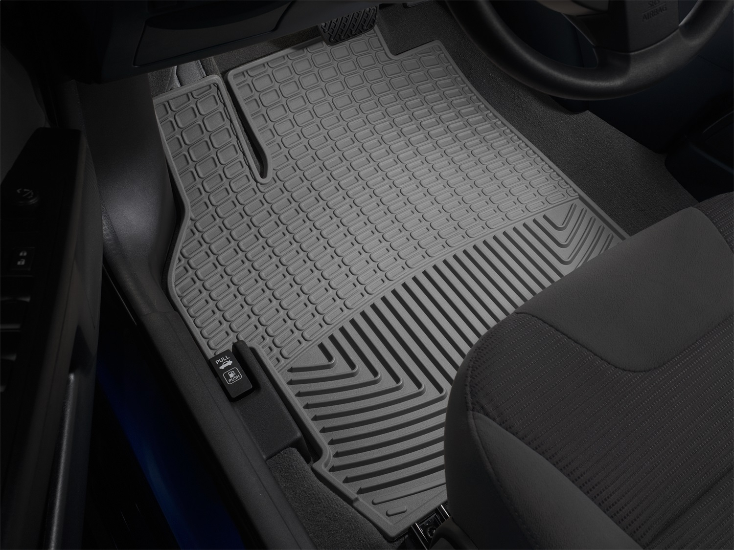 Front Rubber Mats, Grey W315GR