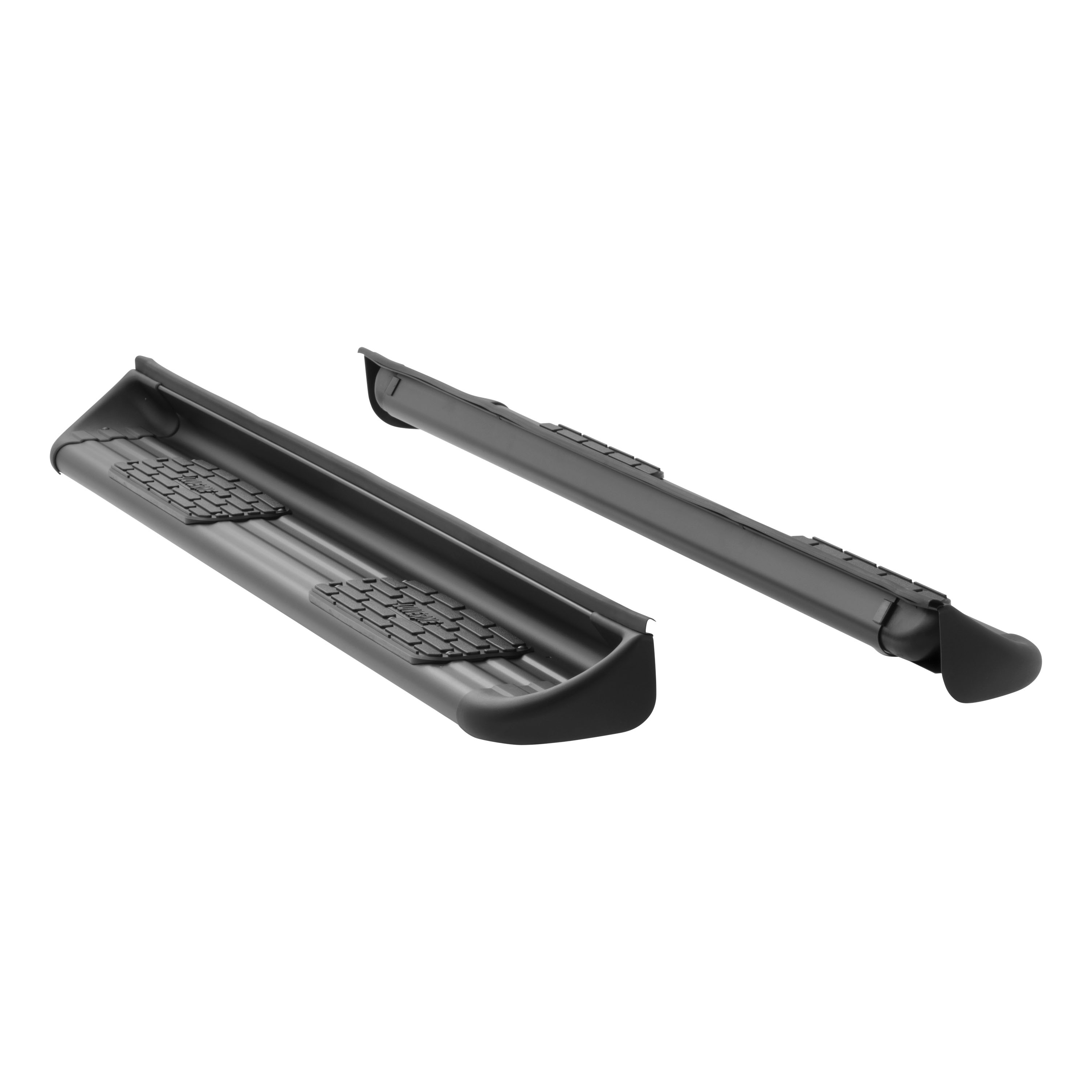 Black Stainless Steel Side Entry Steps (No Brackets) 281037