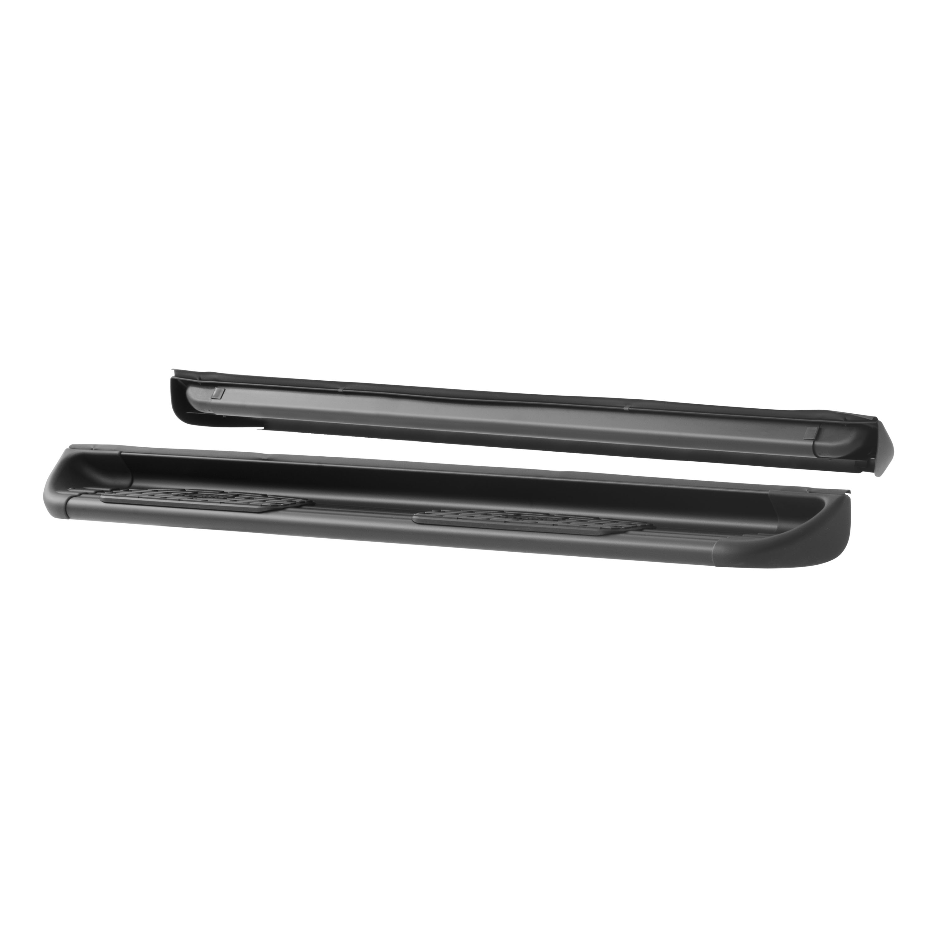 Black Stainless Steel Side Entry Steps (No Brackets) 281442