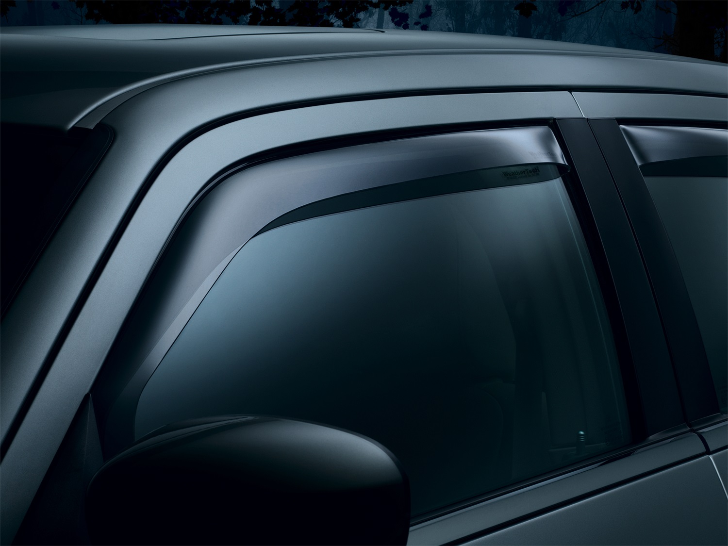 Front Side Window Deflectors, Dark Smoke 80287