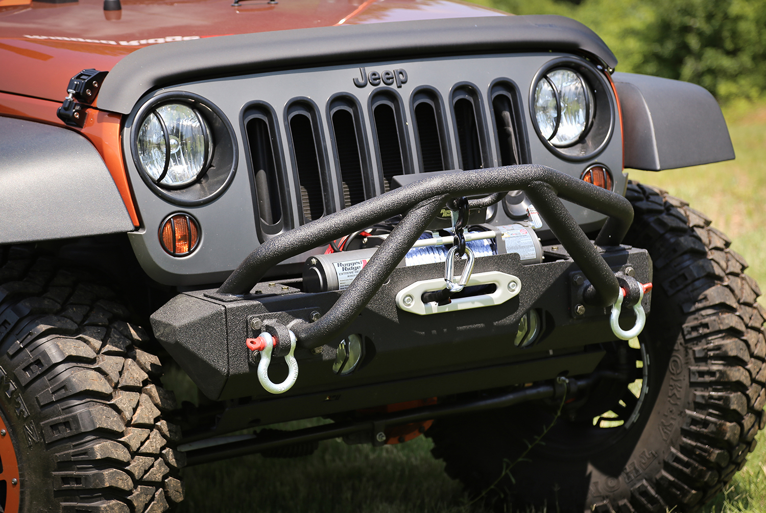 Double X Striker, Black; 76-86 Jeep CJ/87-16 Wrangler YJ/TJ/JK-11540.25
