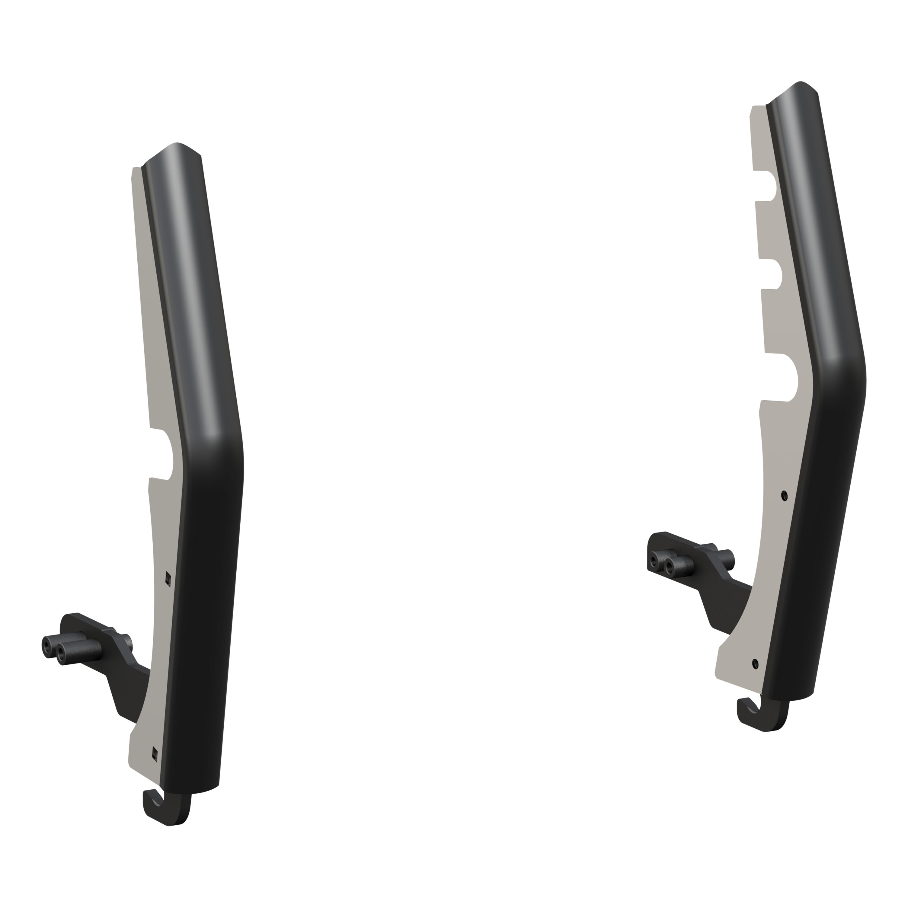 Chrome Steel 2" Tubular Grille Guard Upright Package 330714