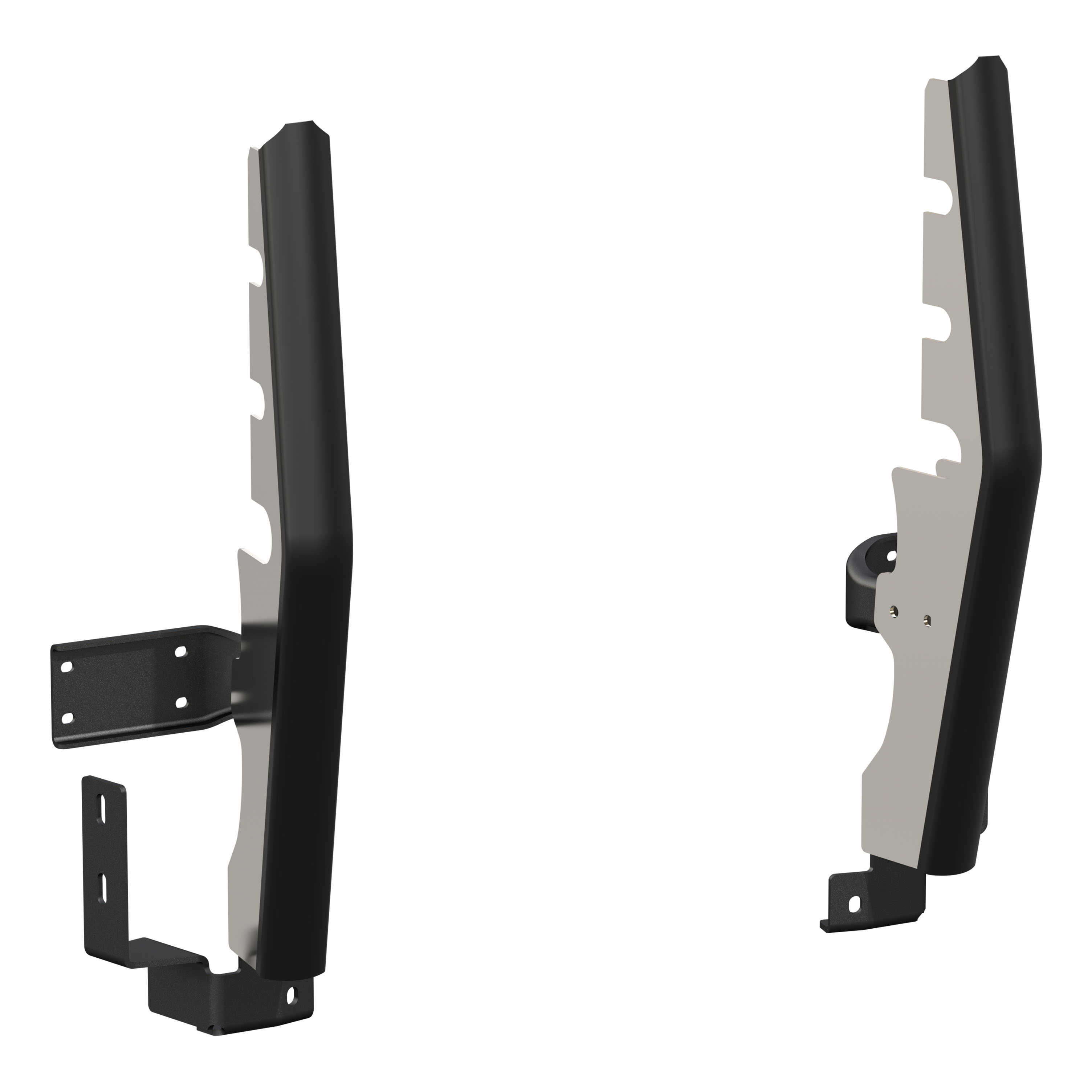 Chrome Steel 2" Tubular Grille Guard Upright Package 331332