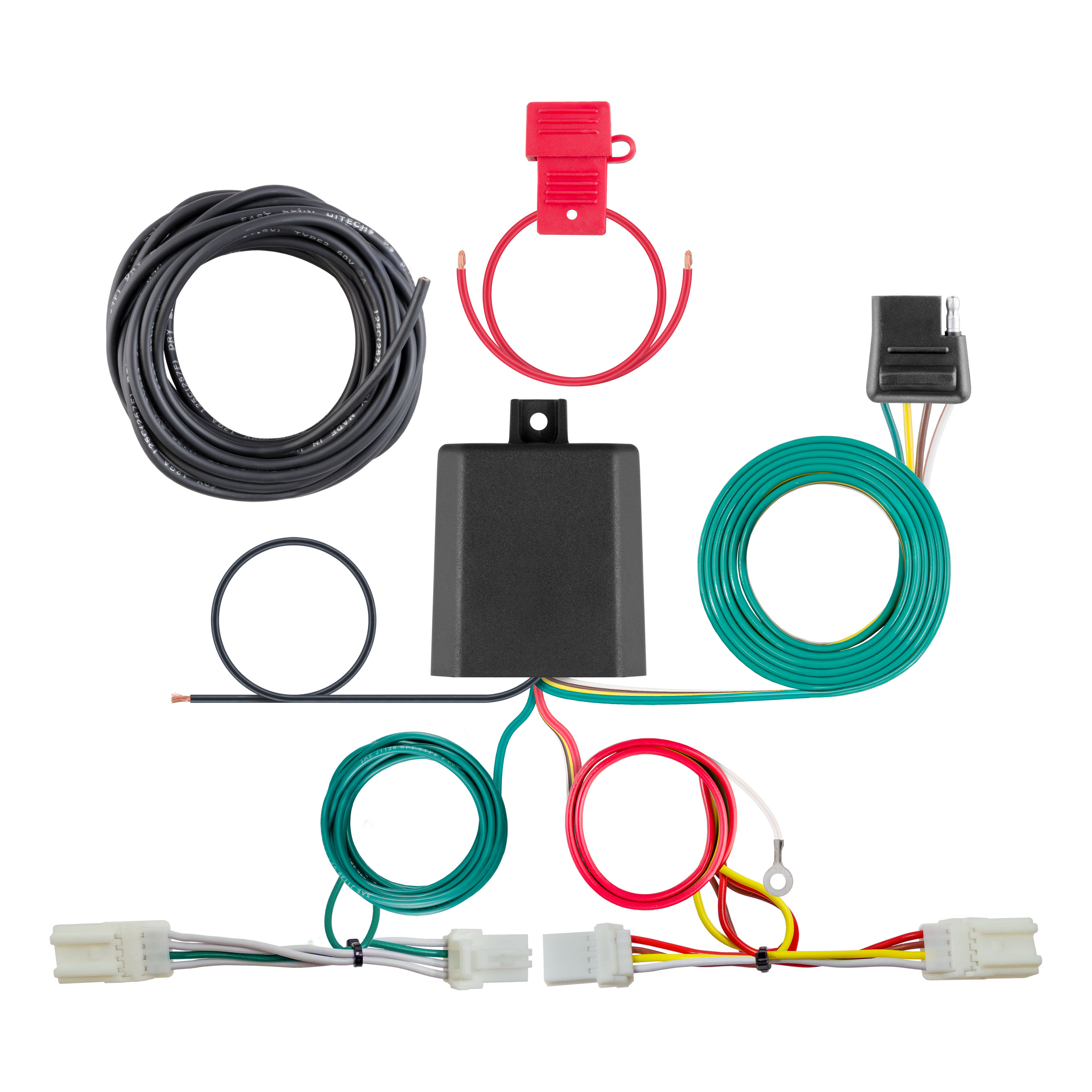 Custom Wiring Harness, 4-Way Flat Output, Select Hyundai Elantra - 56470