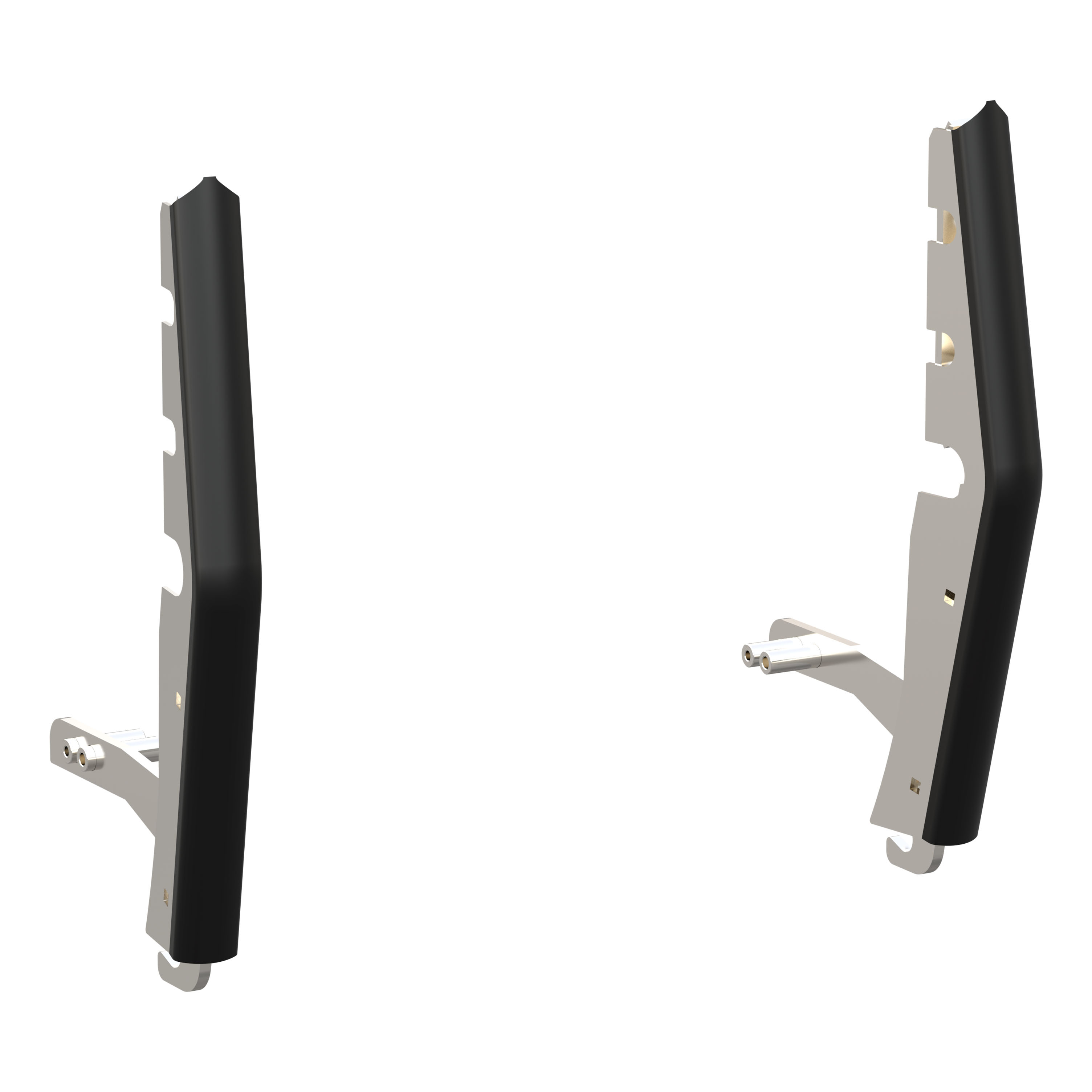 Chrome Steel 2" Tubular Grille Guard Upright Package 331544