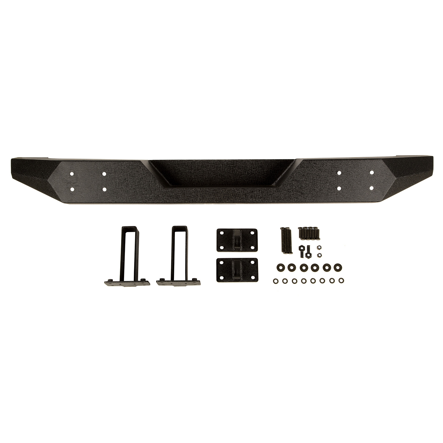 Spartan Bumper, Rear, Full Width; 07-18 Jeep Wrangler JK-11548.20