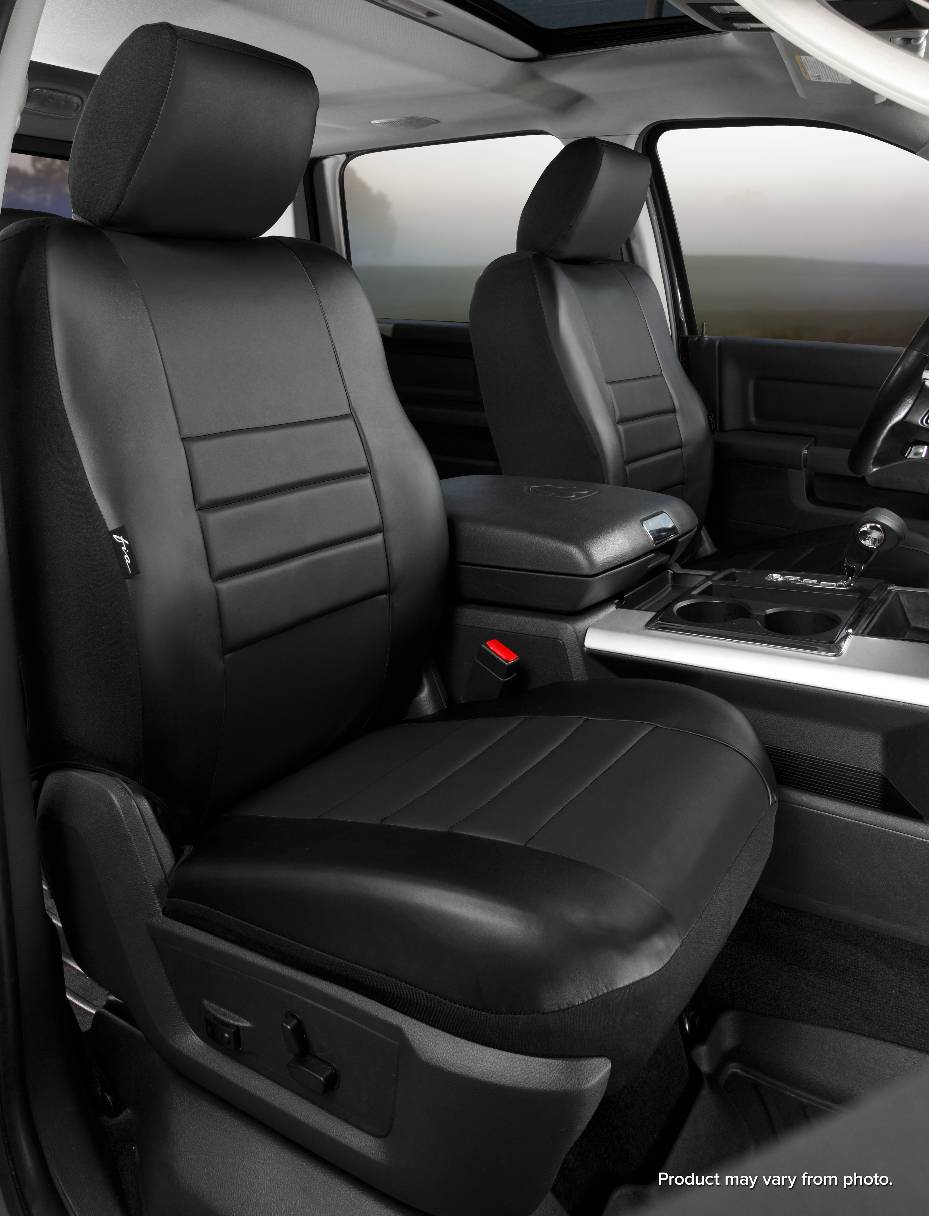 Seat Cover-SL67-9 BLK/BLK