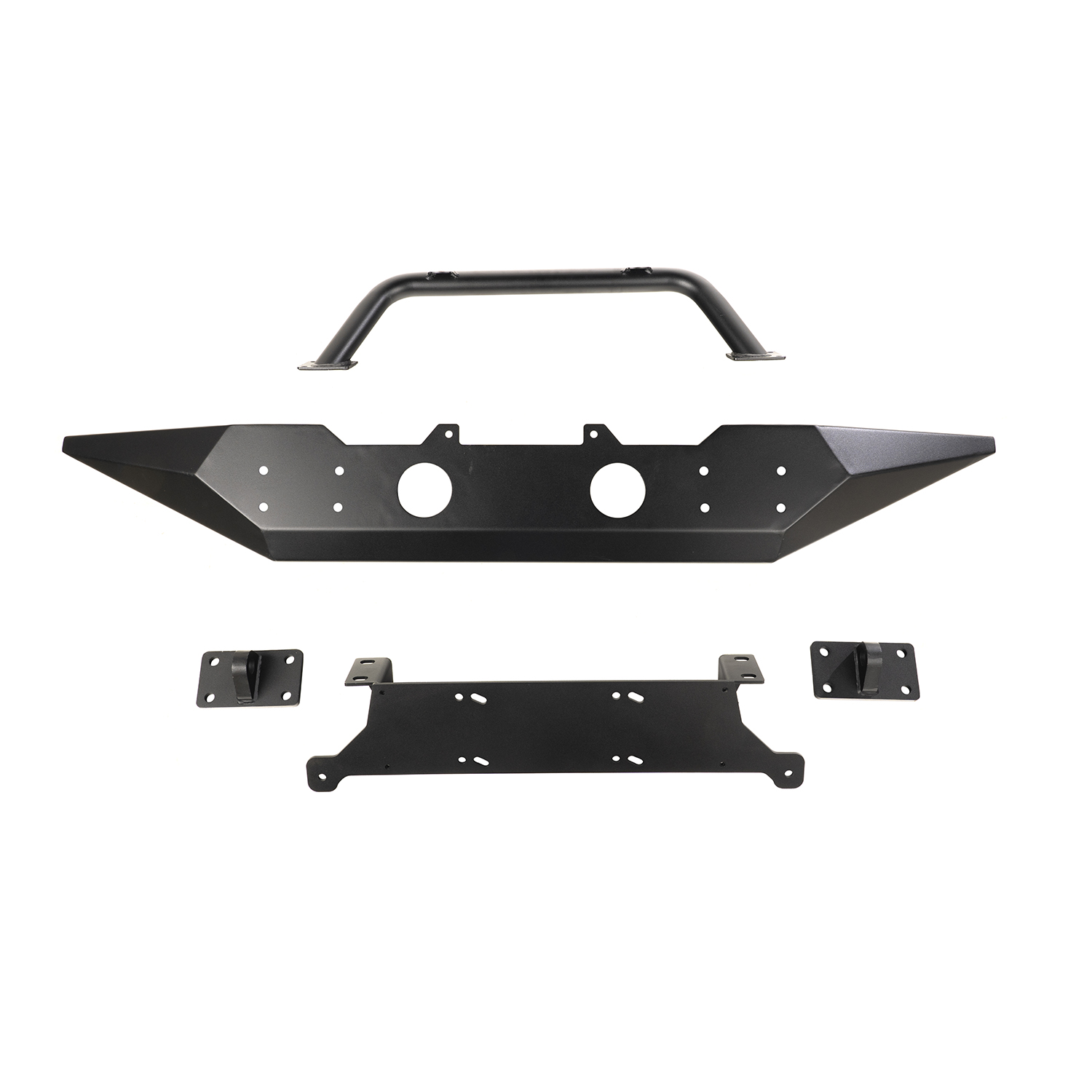 Spartan Front Bumper, SE, With Overrider, 07-18 Jeep Wrangler JK-11548.72