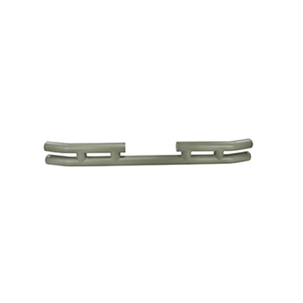 Double Tube Rear Bumper, 3 Inch, Titanium; 87-06 Jeep Wrangler YJ/TJ-11572.03