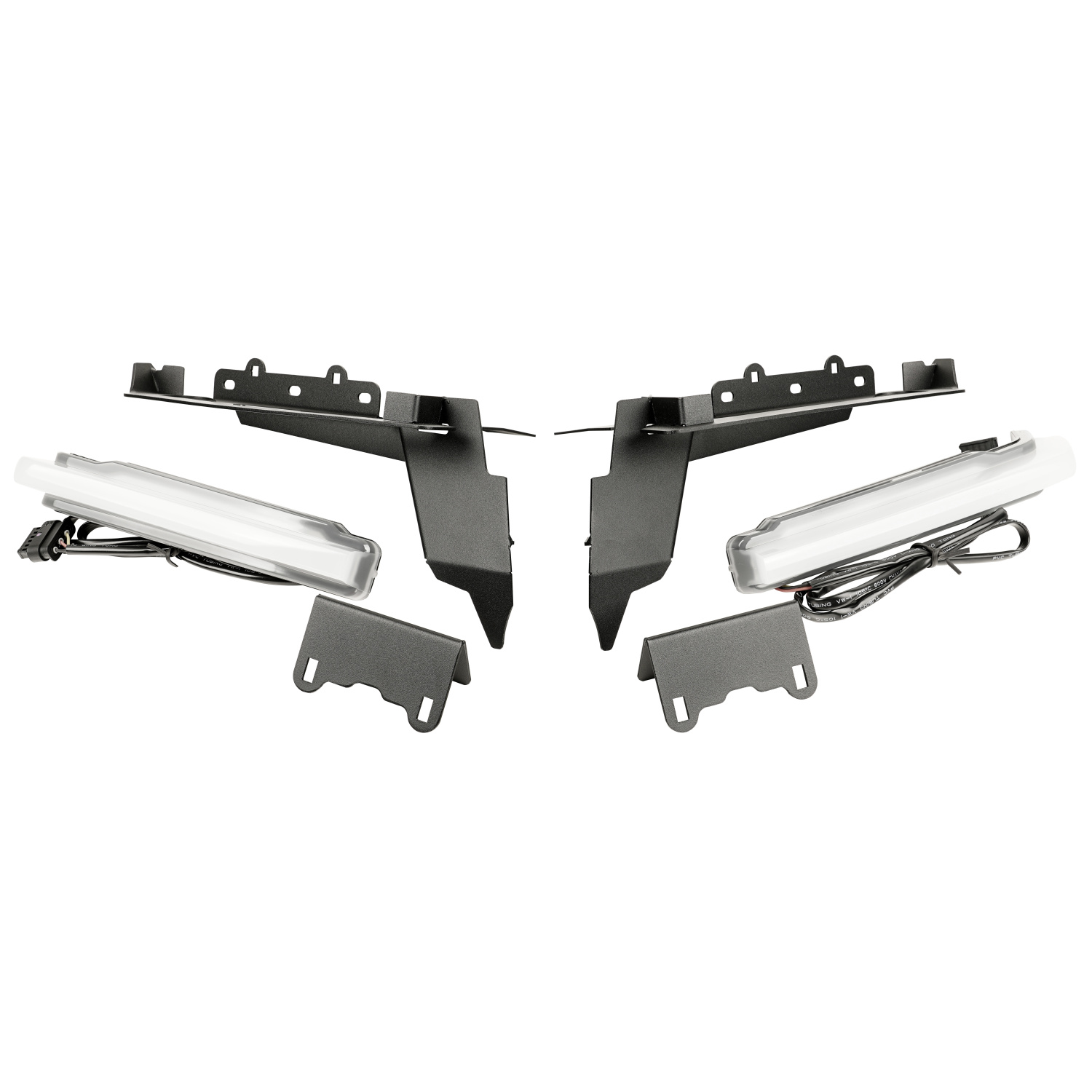 Chop Brackets, With DRL Set, Frt; 18-21 JL Rubico-11640.96