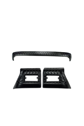 3 Piece Body Armor Kit; 97-06 Jeep Wrangler TJ-11650.52