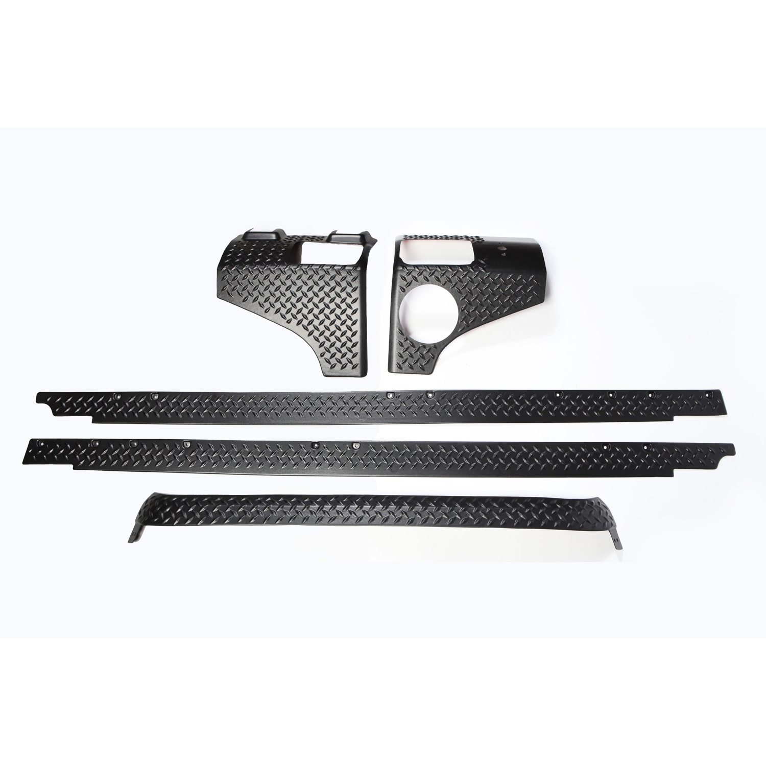5 Piece Body Armor Guard Kit, 4 Door; 07-16 Jeep Wrangler JKU-11651.50