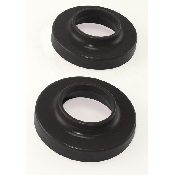 Coil Spring Isolators, Black; 97-06 Jeep Wrangler TJ-1-1701BL