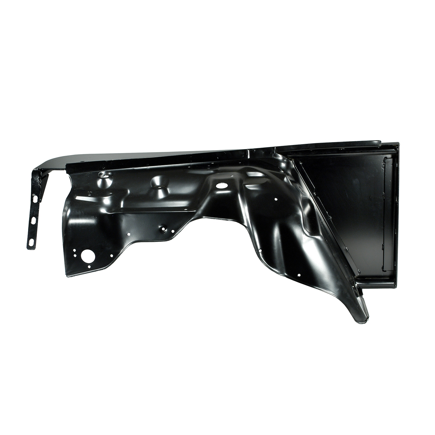 RRC Tubular Steel Flat Fender, Left; 97-06 Jeep Wrangler TJ-12004.51