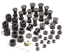 Polyurethane Bushing Kit, Black; 87-95 Jeep Wrangler YJ-1-2005BL