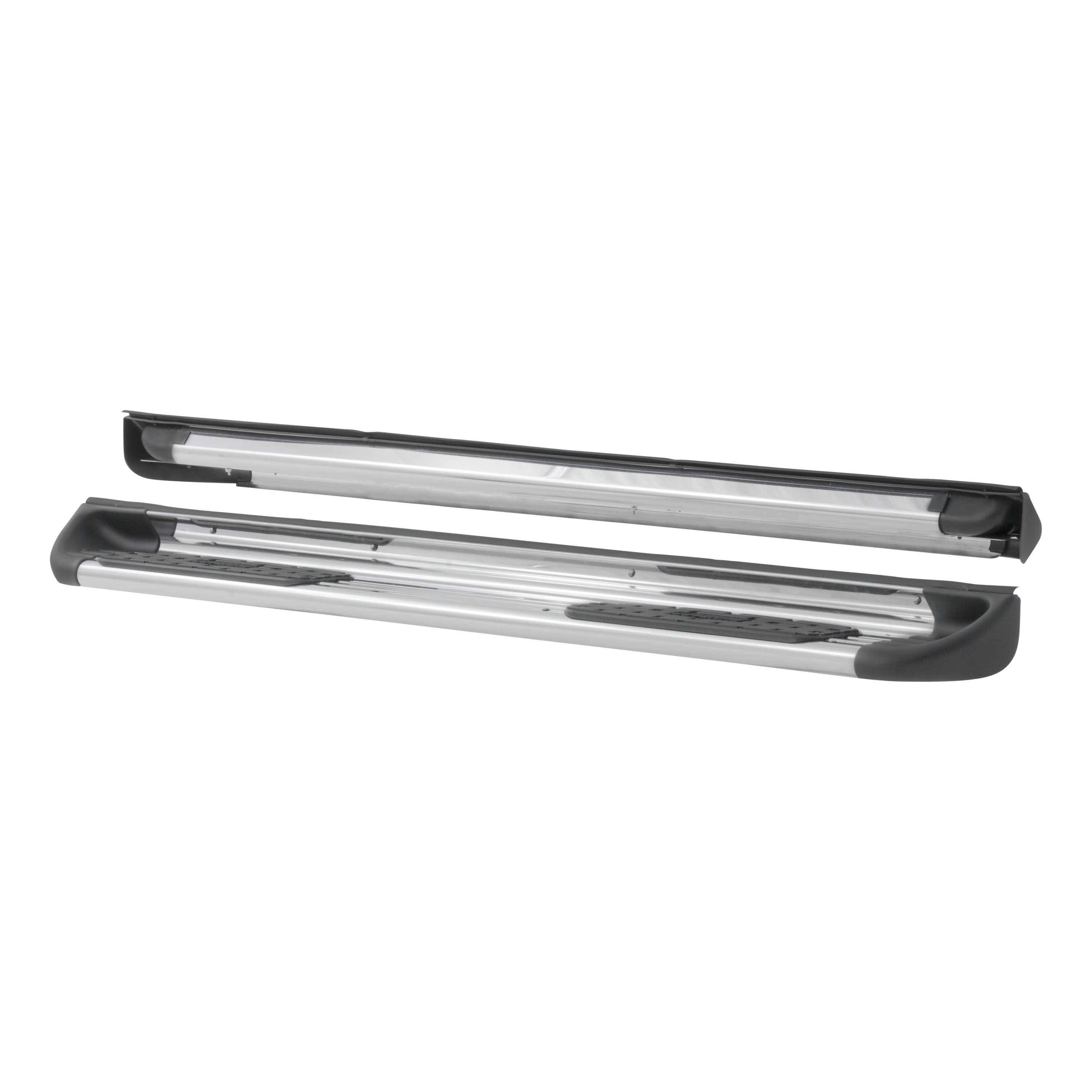 Polished Stainless Steel Side Entry Steps, Select Toyota Tundra Double Cab 480752