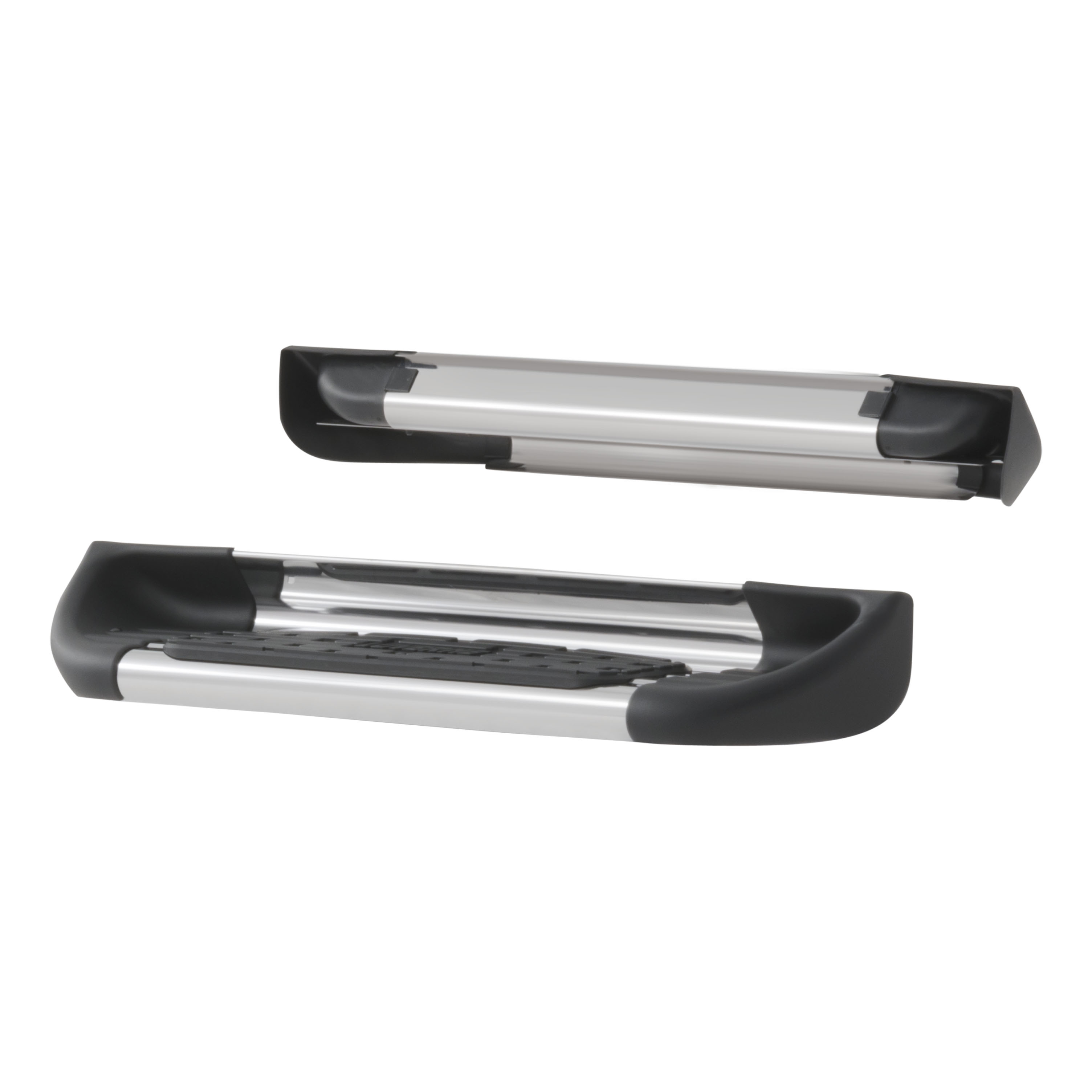 Polish Stainless Steel Side Entry Step Box Extensions, Select Silverado, Sierra 481519