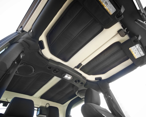 Hardtop Insulation Kit, 2-Door; 11-16 Jeep Wrangler JK-12109.03