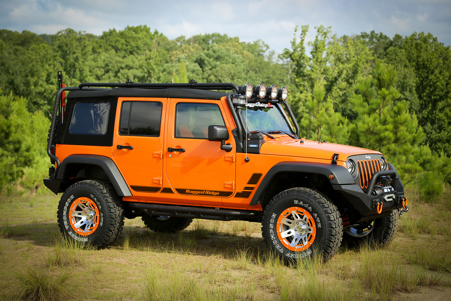 Side Decals, Pair, Rugged Ridge; 07-16 Jeep Wrangler JK-12300.31