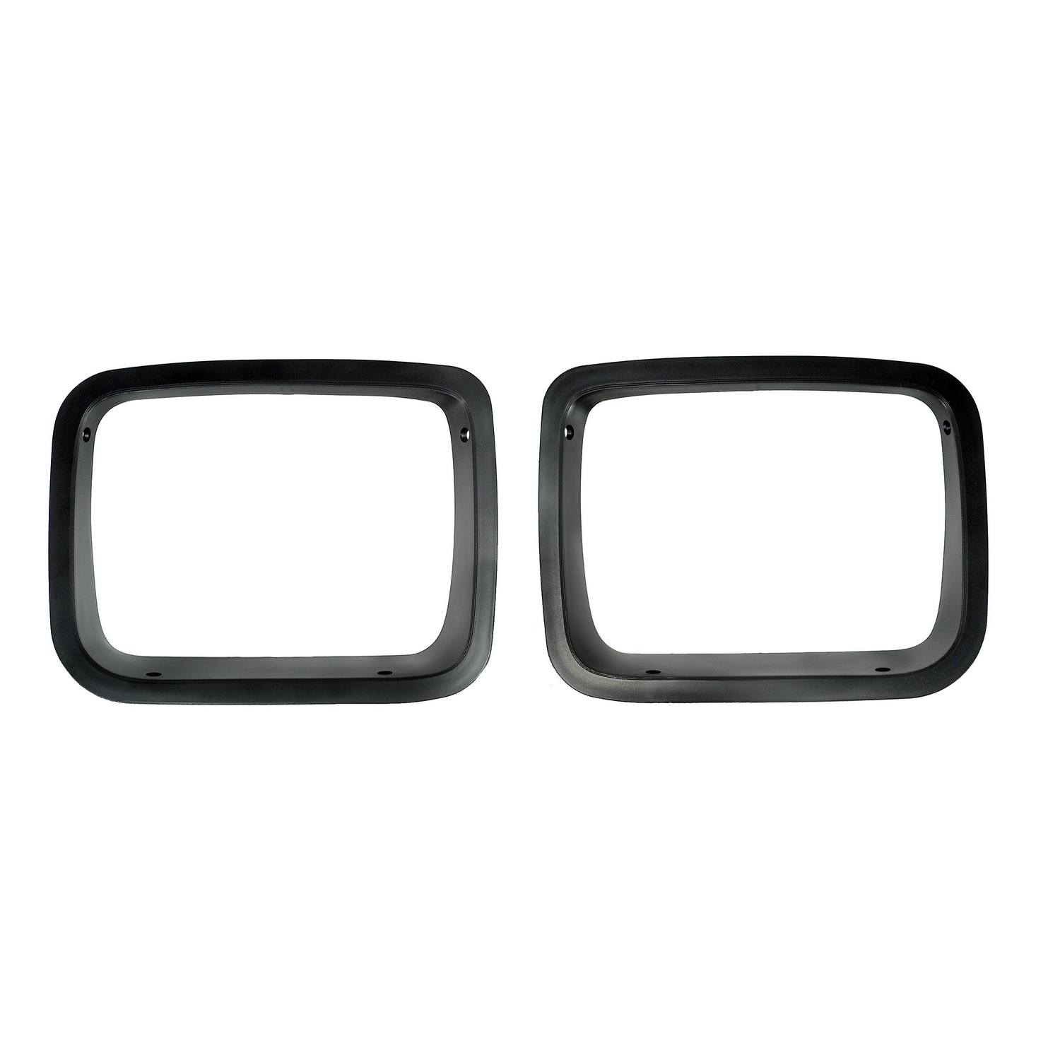Headlight Bezels, Black; 87-95 Jeep Wrangler YJ-12419.24