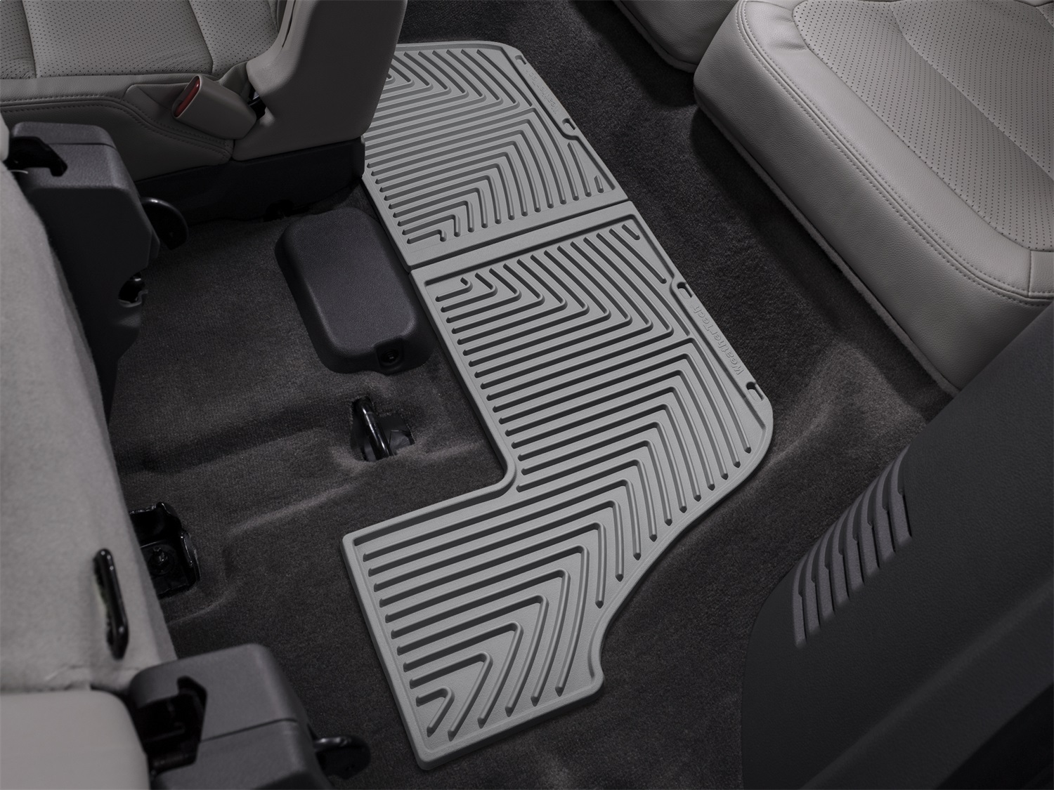 Rear Rubber Mats, Grey W232GR