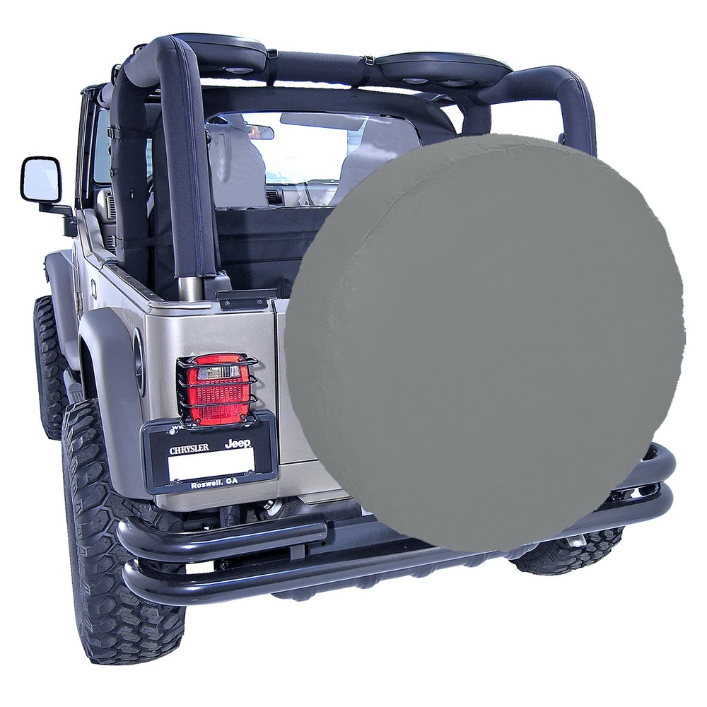 35-36 Inch Tire Cover, Gray-12804.09