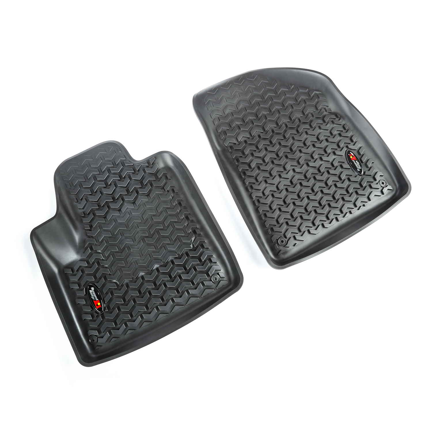 Floor Liner, Front; Black, 2014-2020 Jeep Cherokee KL-12920.33